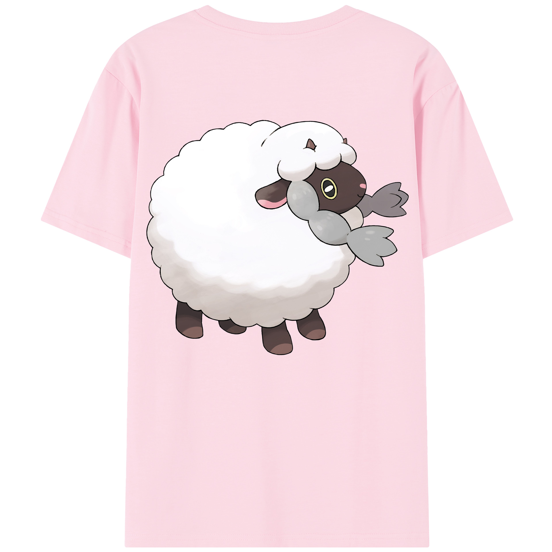 （画像用） ポケットモンスター Pokémon 綿100％半袖Tシャツ（背面プリント）