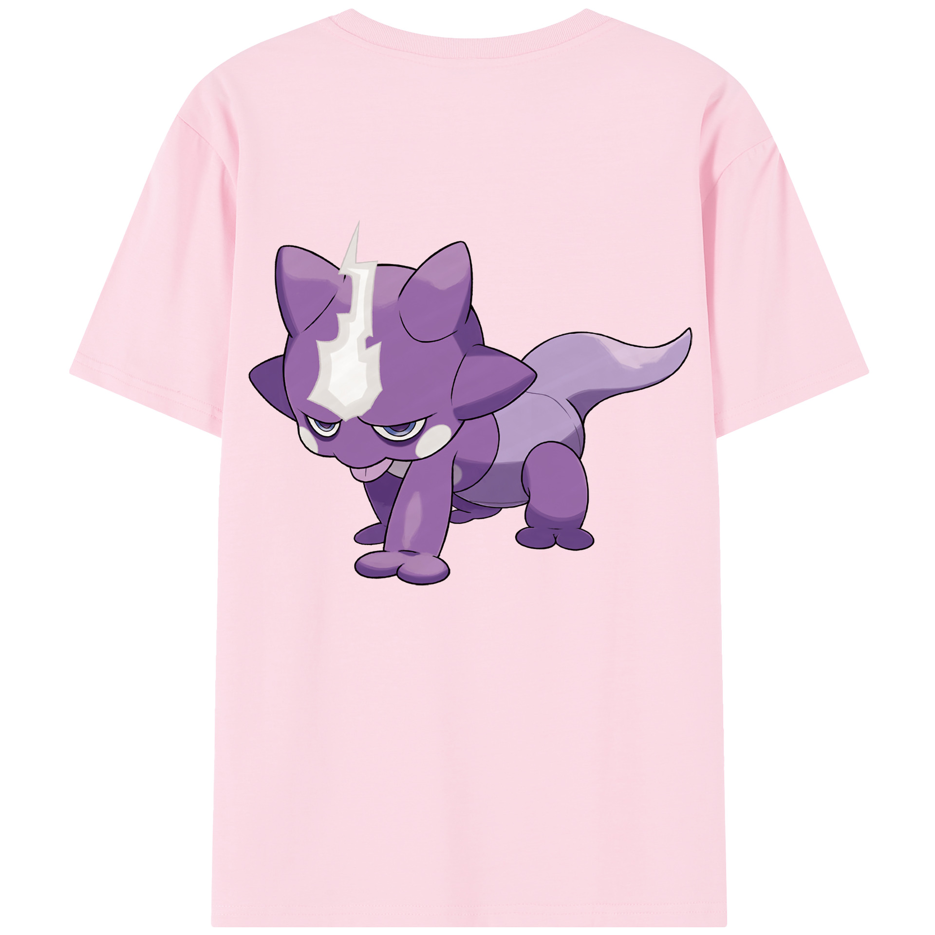 （画像用） ポケットモンスター Pokémon 綿100％半袖Tシャツ（背面プリント）