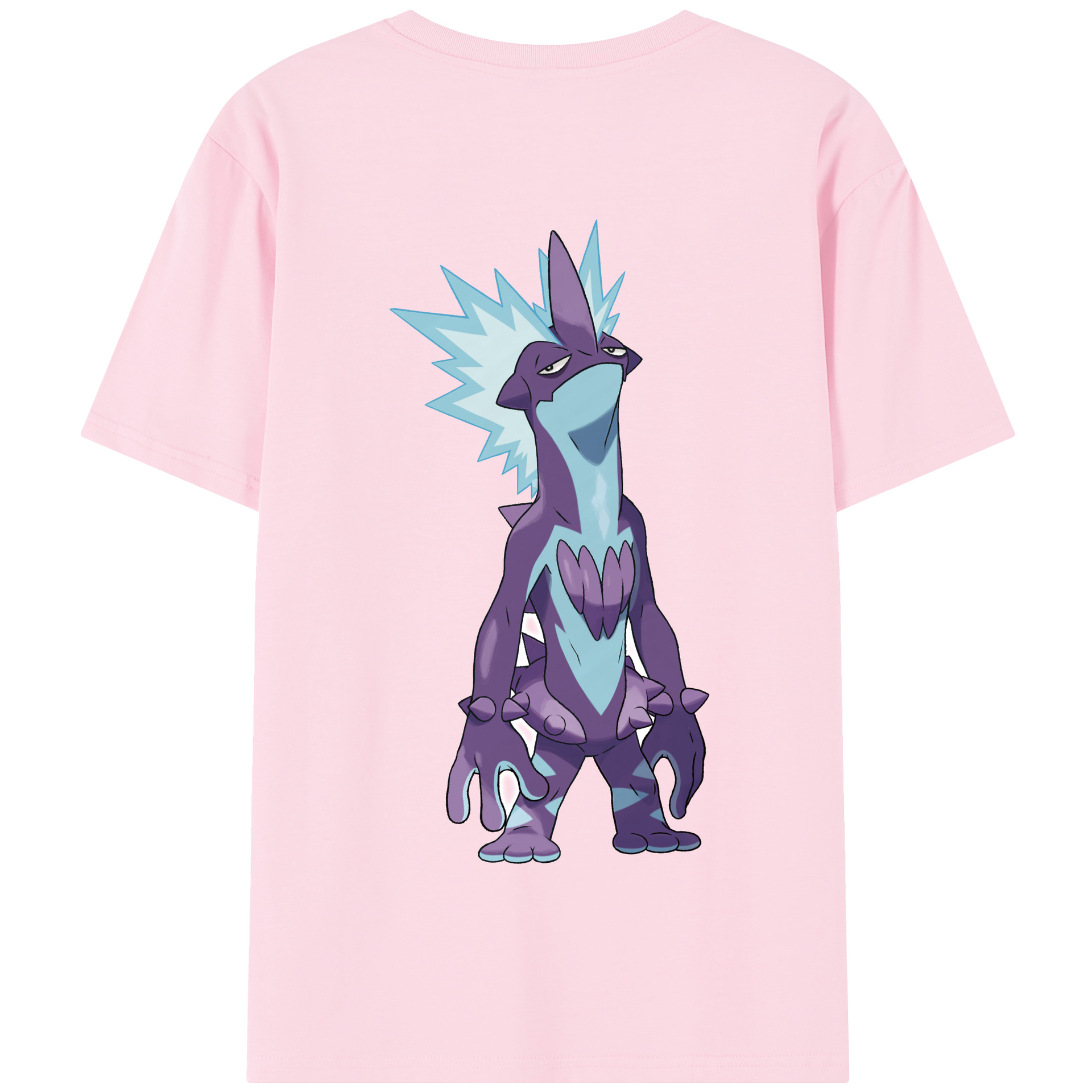 （画像用） ポケットモンスター Pokémon 綿100％半袖Tシャツ（背面プリント）