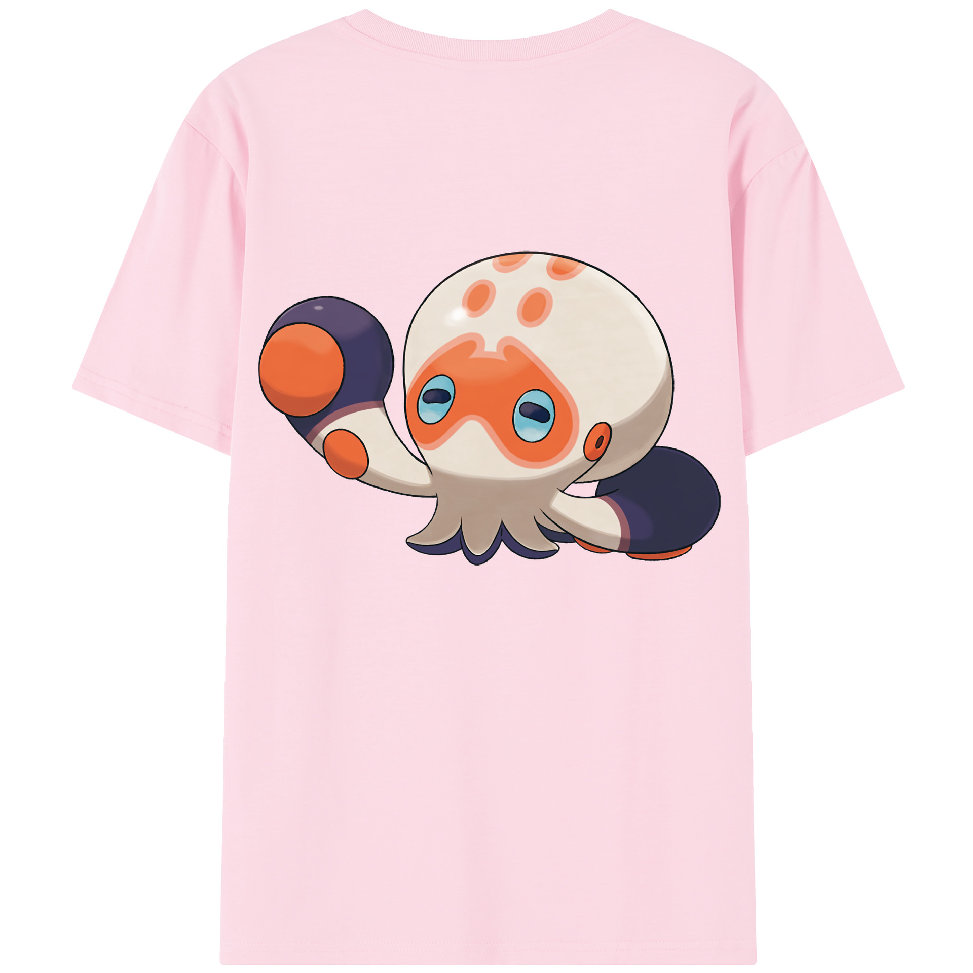 （画像用） ポケットモンスター Pokémon 綿100％半袖Tシャツ（背面プリント）