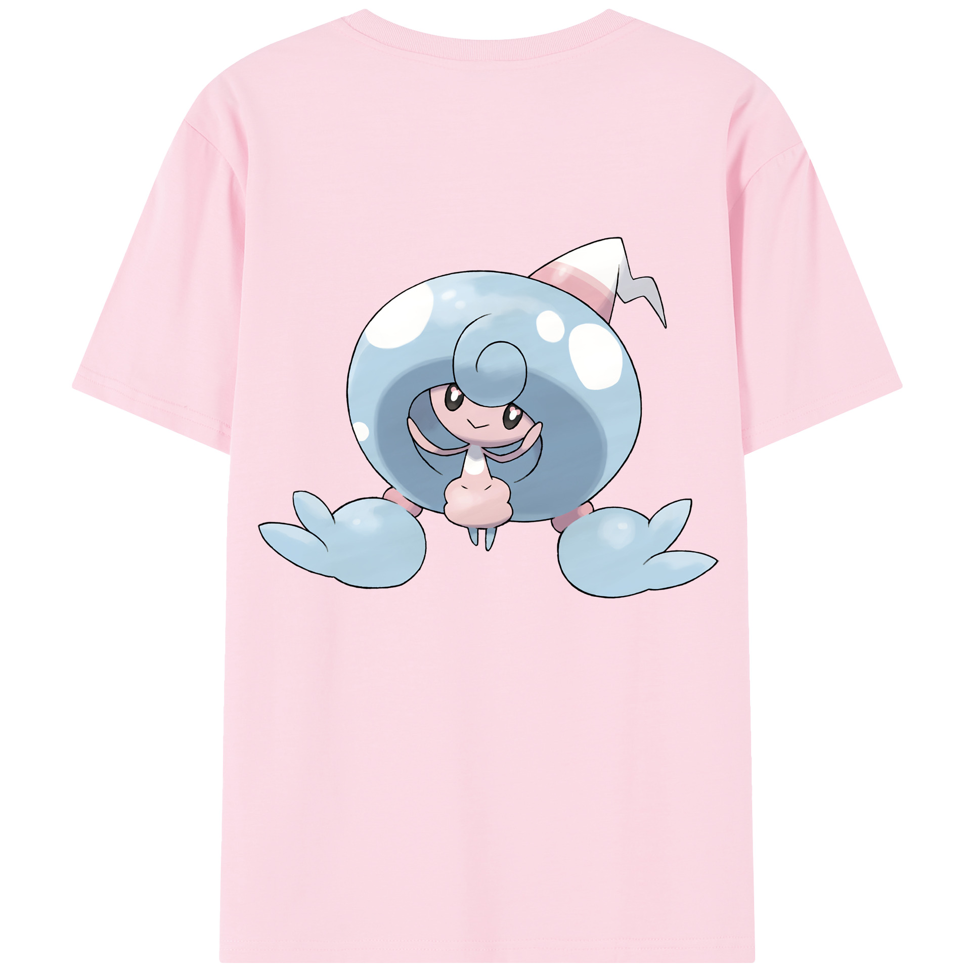 （画像用） ポケットモンスター Pokémon 綿100％半袖Tシャツ（背面プリント）