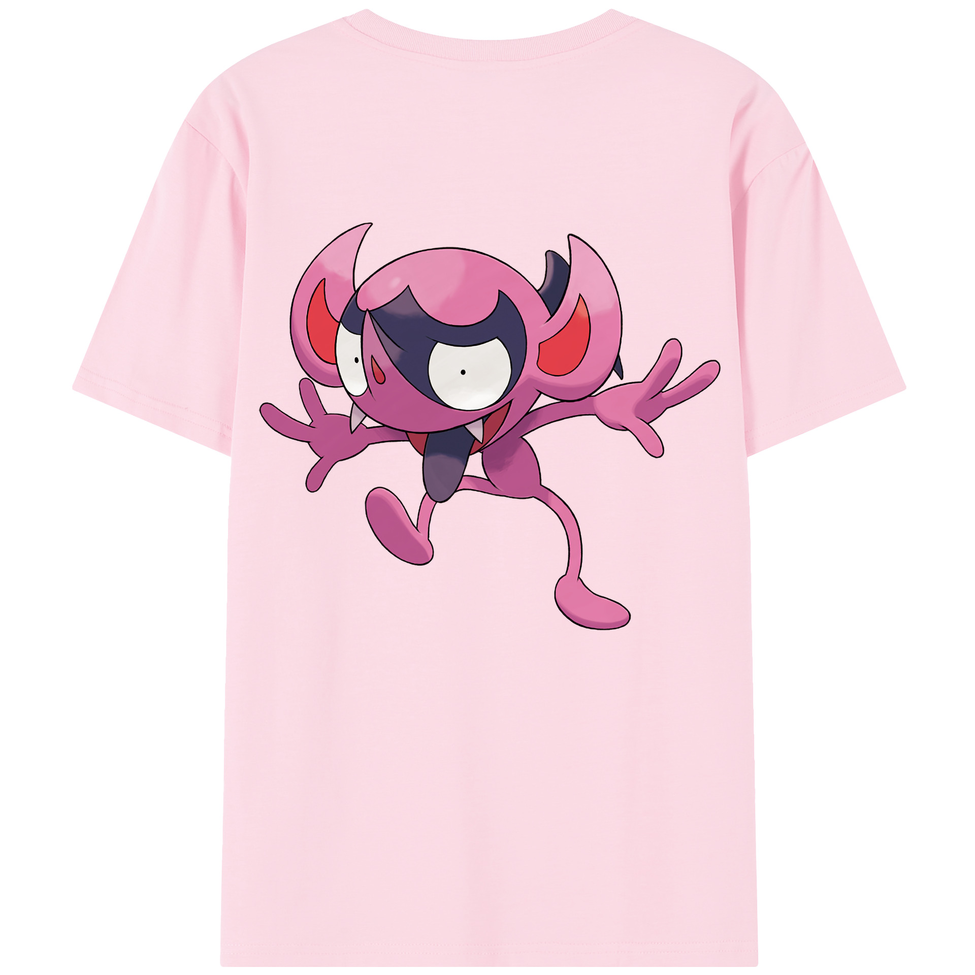 （画像用） ポケットモンスター Pokémon 綿100％半袖Tシャツ（背面プリント）
