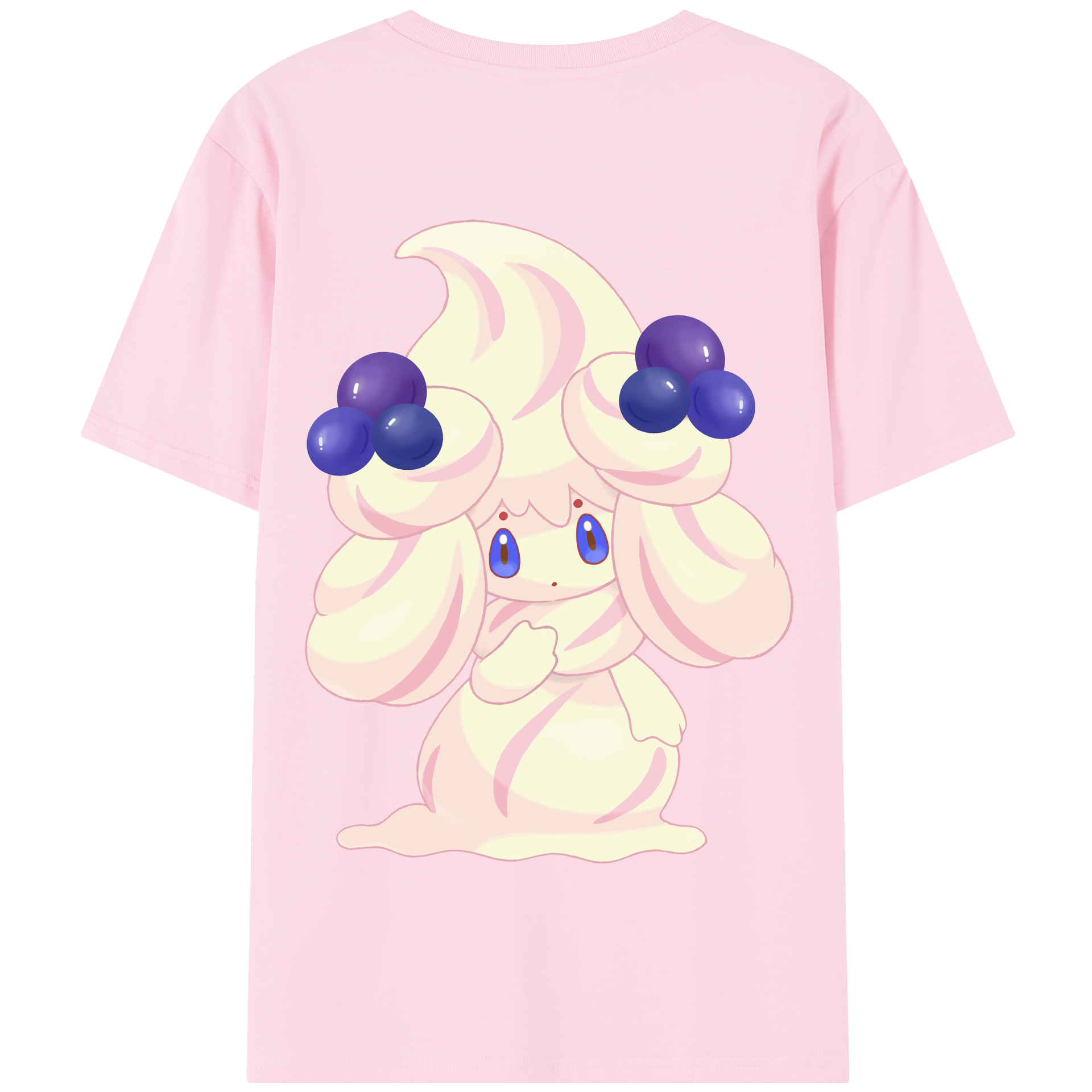 （画像用） ポケットモンスター Pokémon 綿100％半袖Tシャツ（背面プリント）
