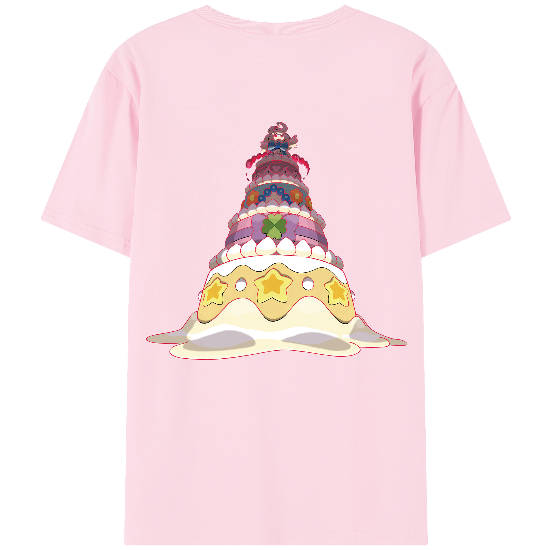 （画像用） ポケットモンスター Pokémon 綿100％半袖Tシャツ（背面プリント）