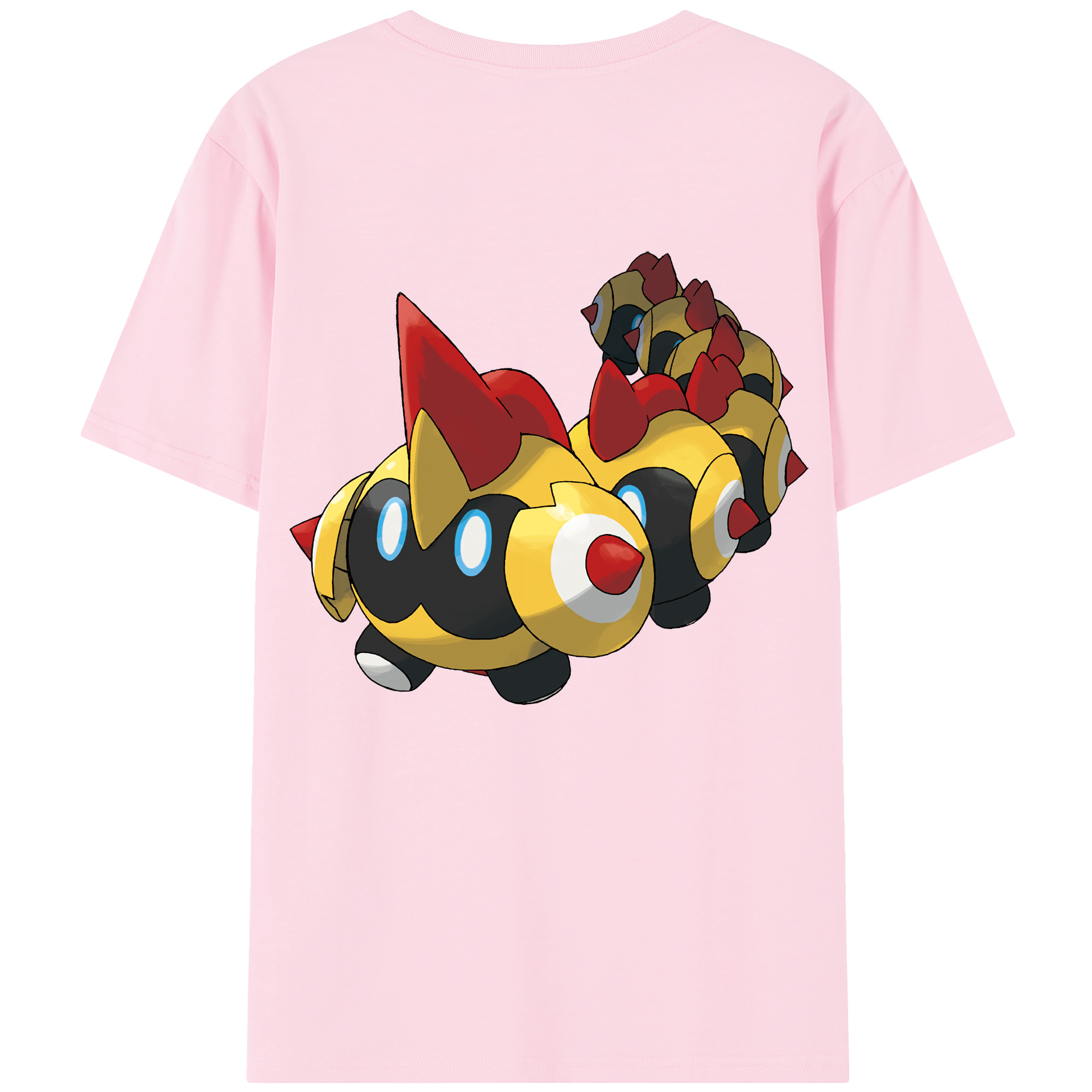 （画像用） ポケットモンスター Pokémon 綿100％半袖Tシャツ（背面プリント）
