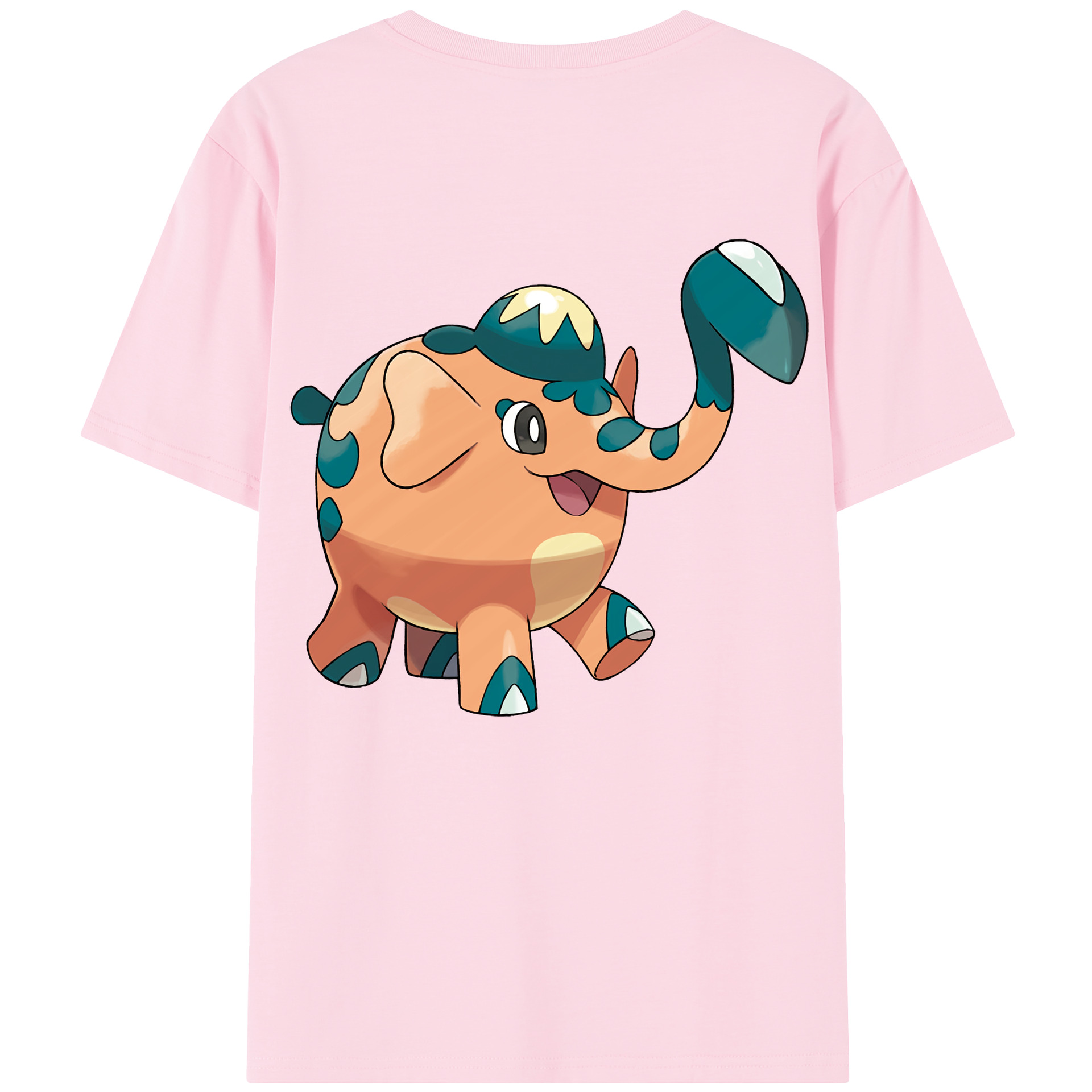 （画像用） ポケットモンスター Pokémon 綿100％半袖Tシャツ（背面プリント）