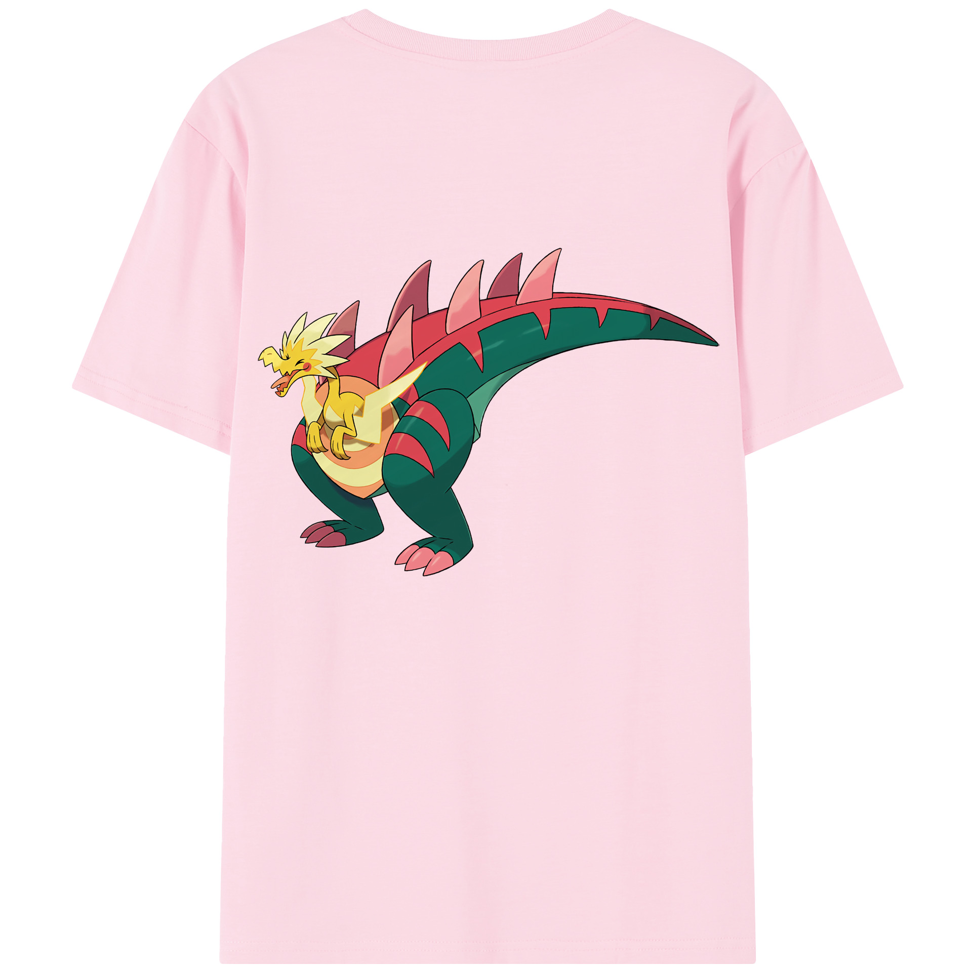（画像用） ポケットモンスター Pokémon 綿100％半袖Tシャツ（背面プリント）