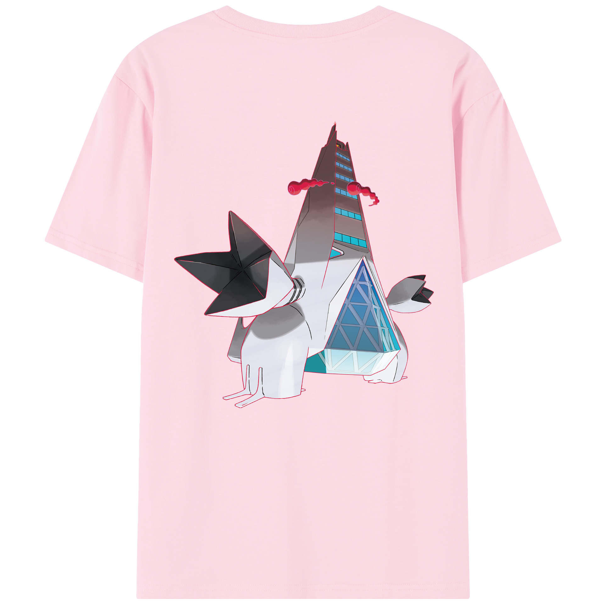 （画像用） ポケットモンスター Pokémon 綿100％半袖Tシャツ（背面プリント）