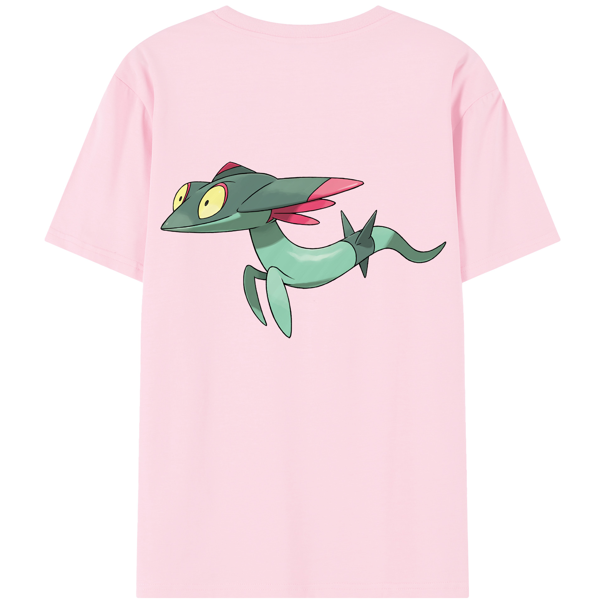 （画像用） ポケットモンスター Pokémon 綿100％半袖Tシャツ（背面プリント）