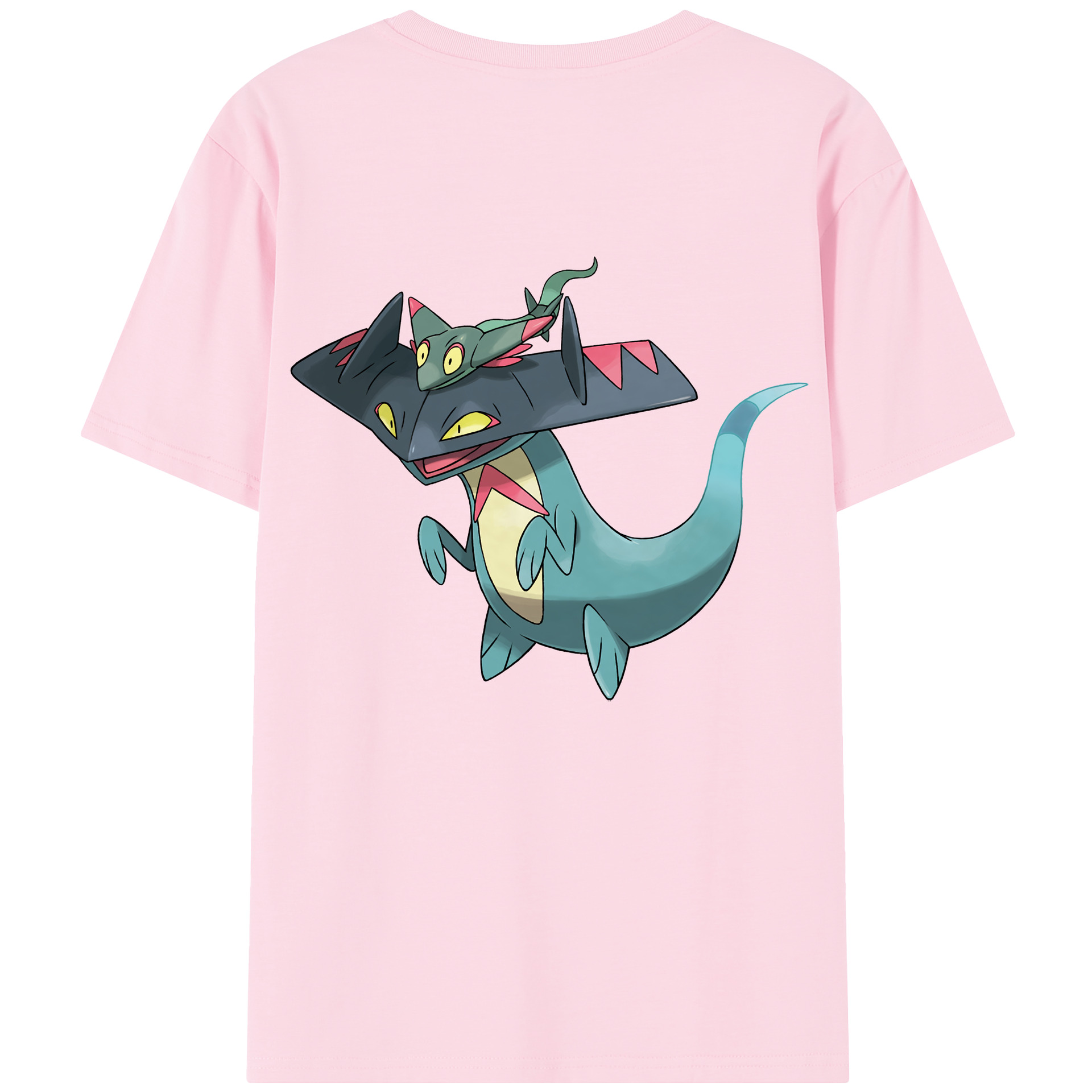（画像用） ポケットモンスター Pokémon 綿100％半袖Tシャツ（背面プリント）
