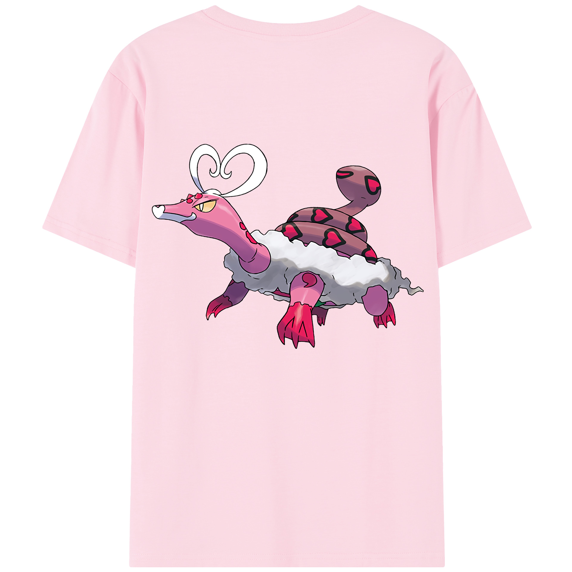 （画像用） ポケットモンスター Pokémon 綿100％半袖Tシャツ（背面プリント）