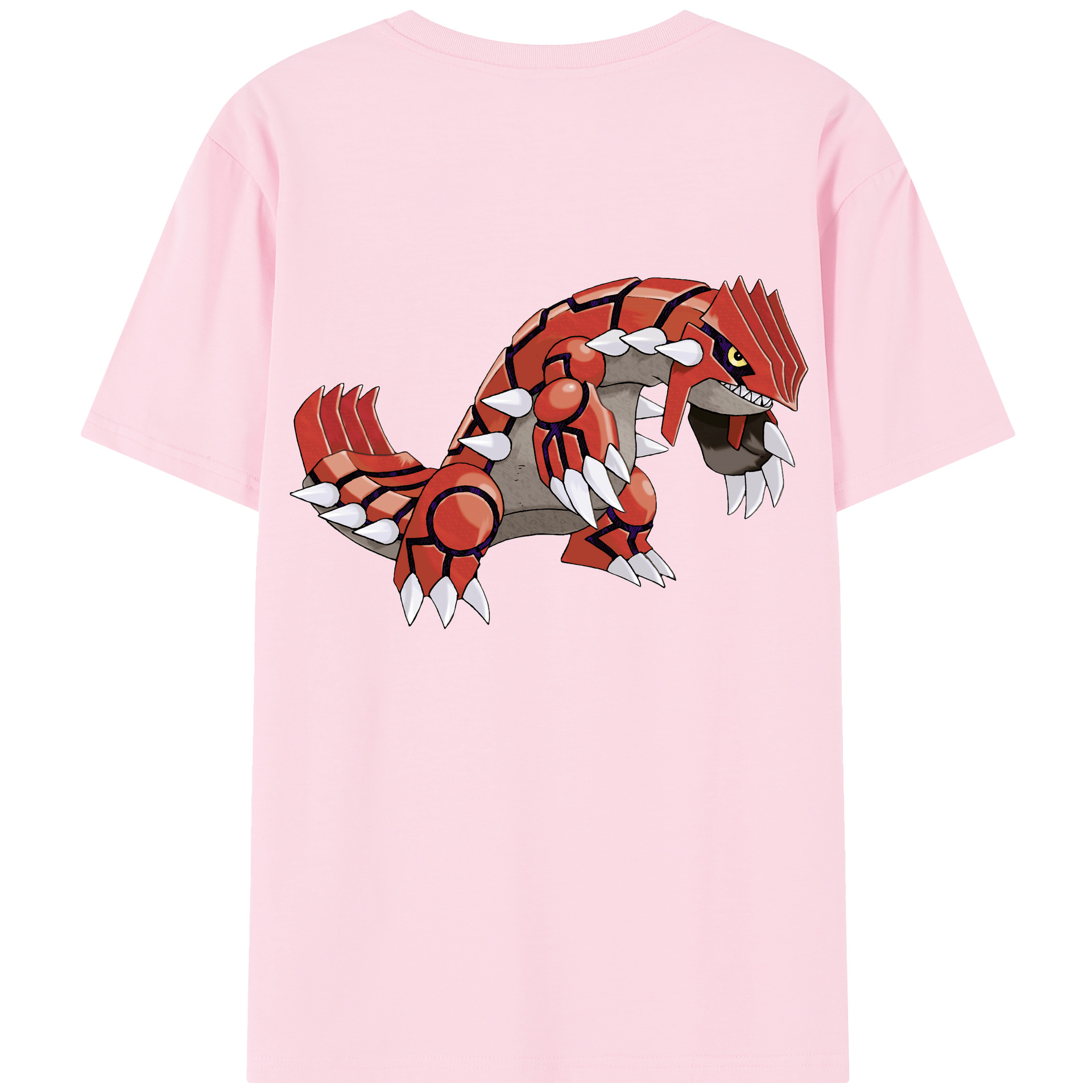 （画像用） ポケットモンスター Pokémon 綿100％半袖Tシャツ（背面プリント）