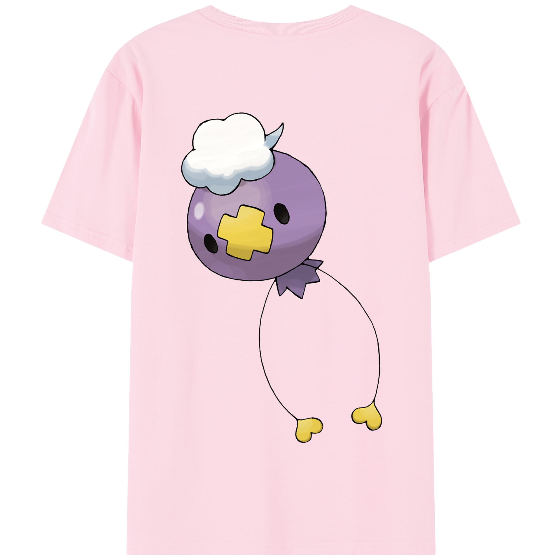 （画像用） ポケットモンスター Pokémon 綿100％半袖Tシャツ（背面プリント）