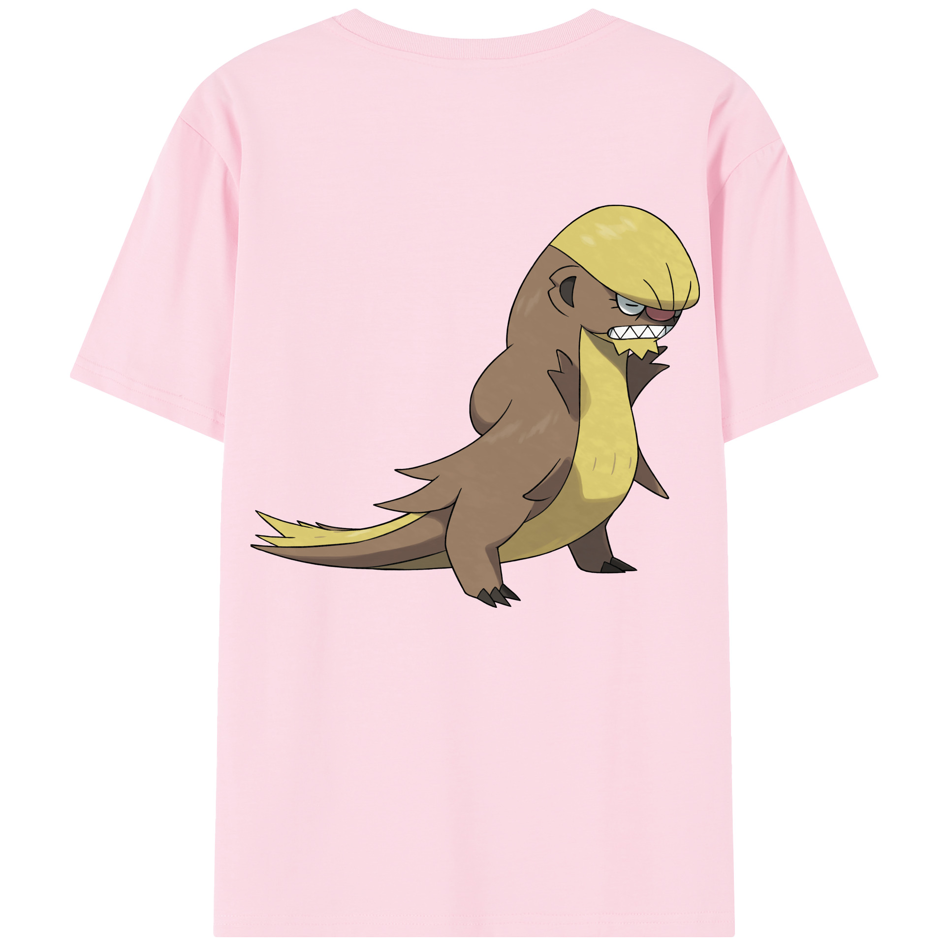 （画像用） ポケットモンスター Pokémon 綿100％半袖Tシャツ（背面プリント）
