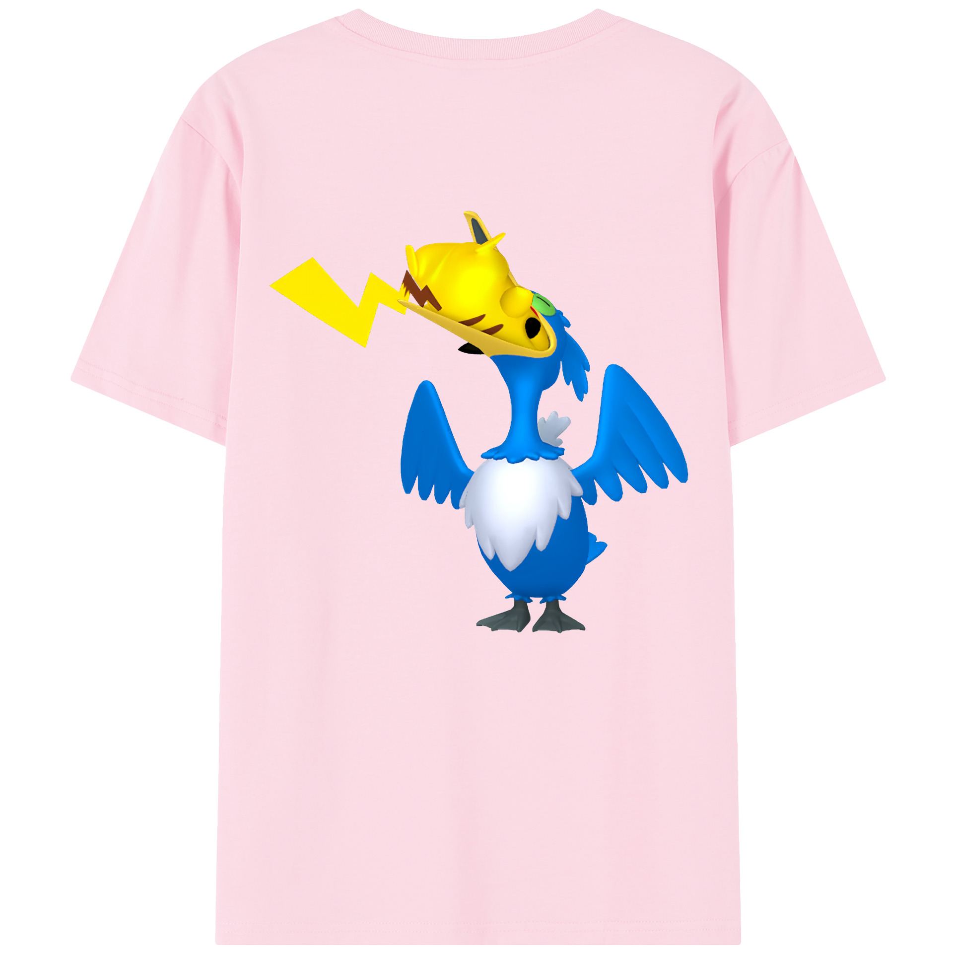 （画像用） ポケットモンスター Pokémon 綿100％半袖Tシャツ（背面プリント）