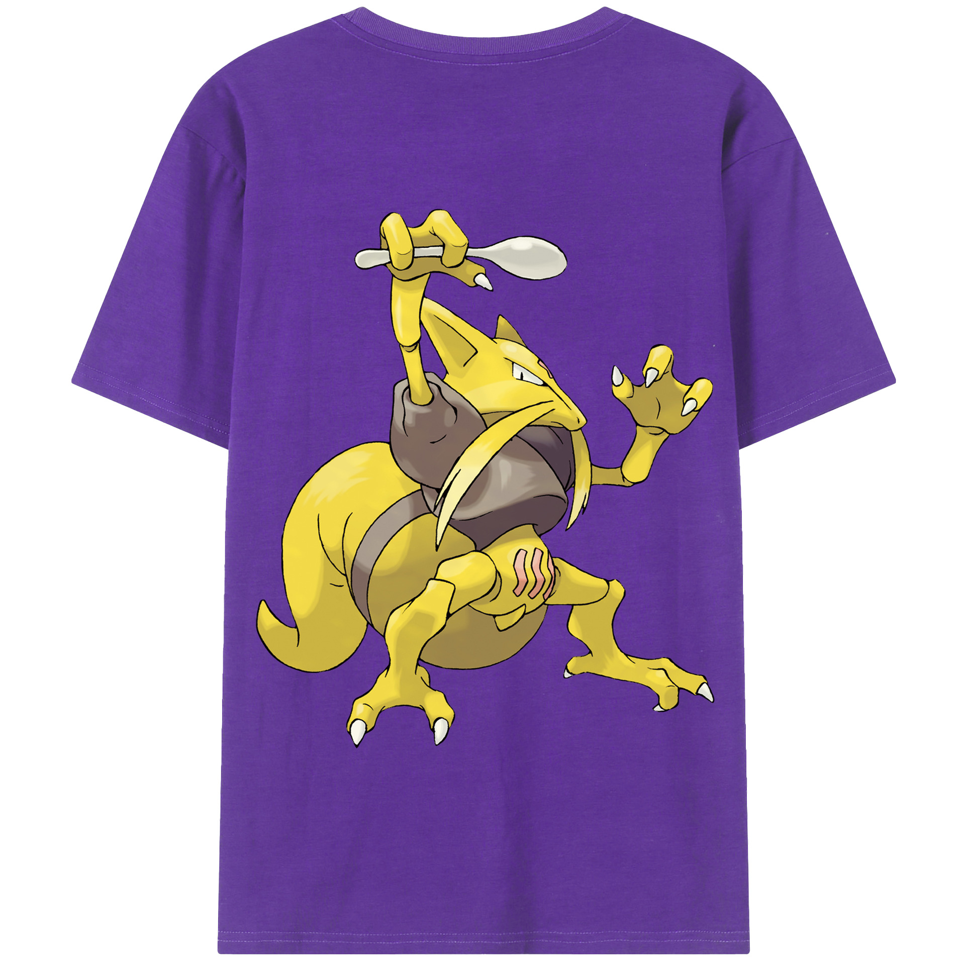 （画像用） ポケットモンスター Pokémon 綿100％半袖Tシャツ（背面プリント）