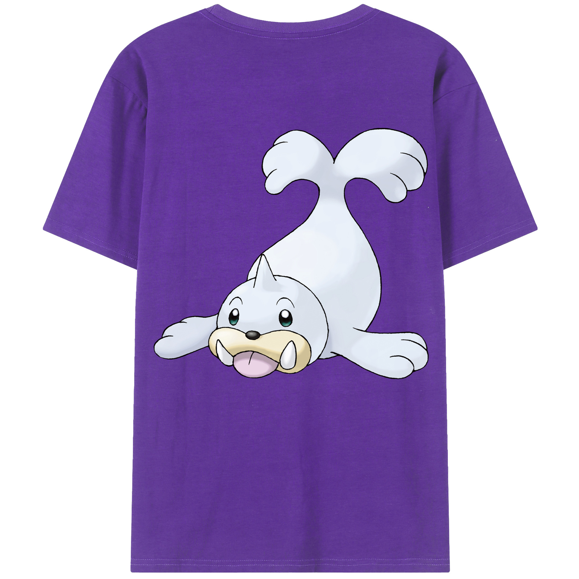 （画像用） ポケットモンスター Pokémon 綿100％半袖Tシャツ（背面プリント）