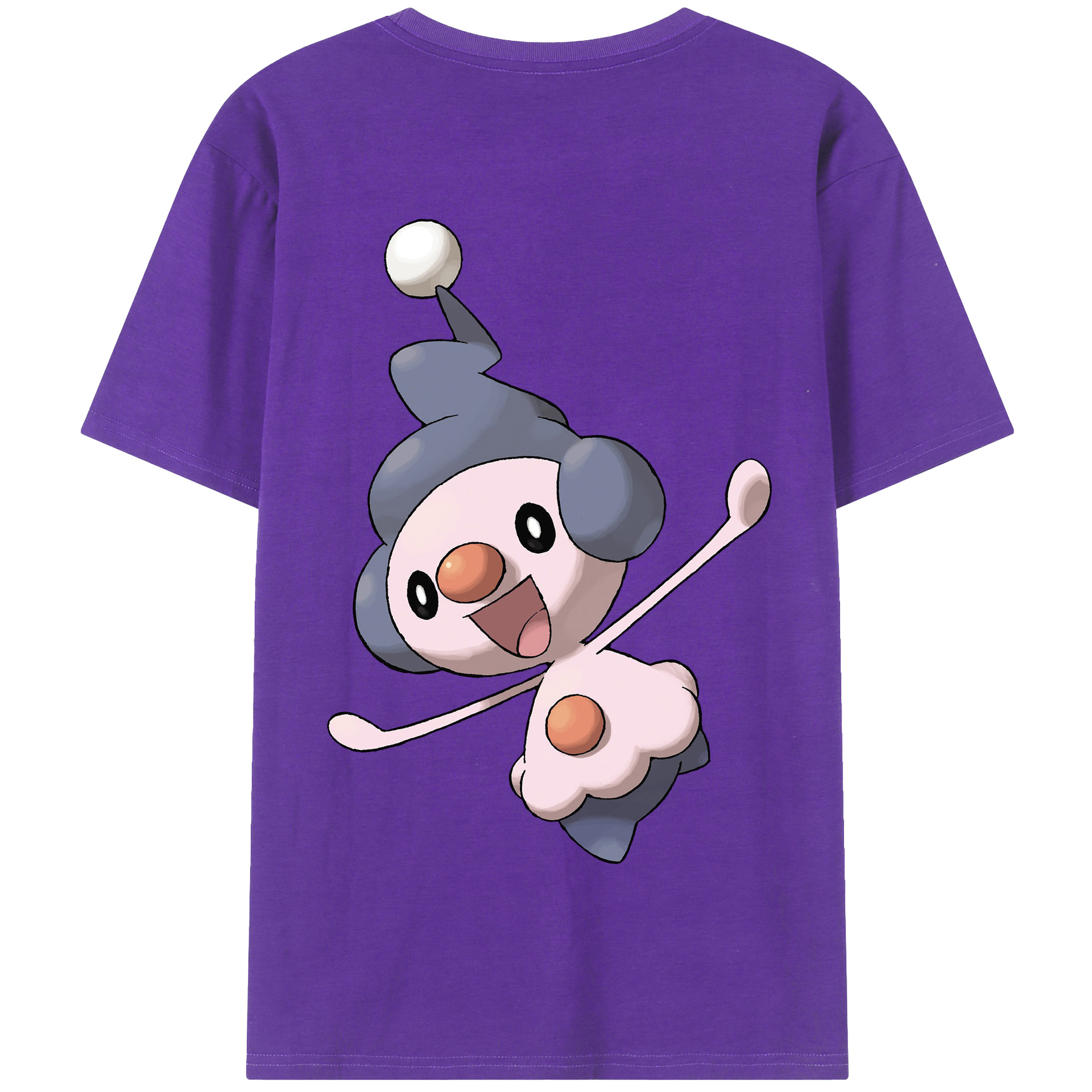 （画像用） ポケットモンスター Pokémon 綿100％半袖Tシャツ（背面プリント）