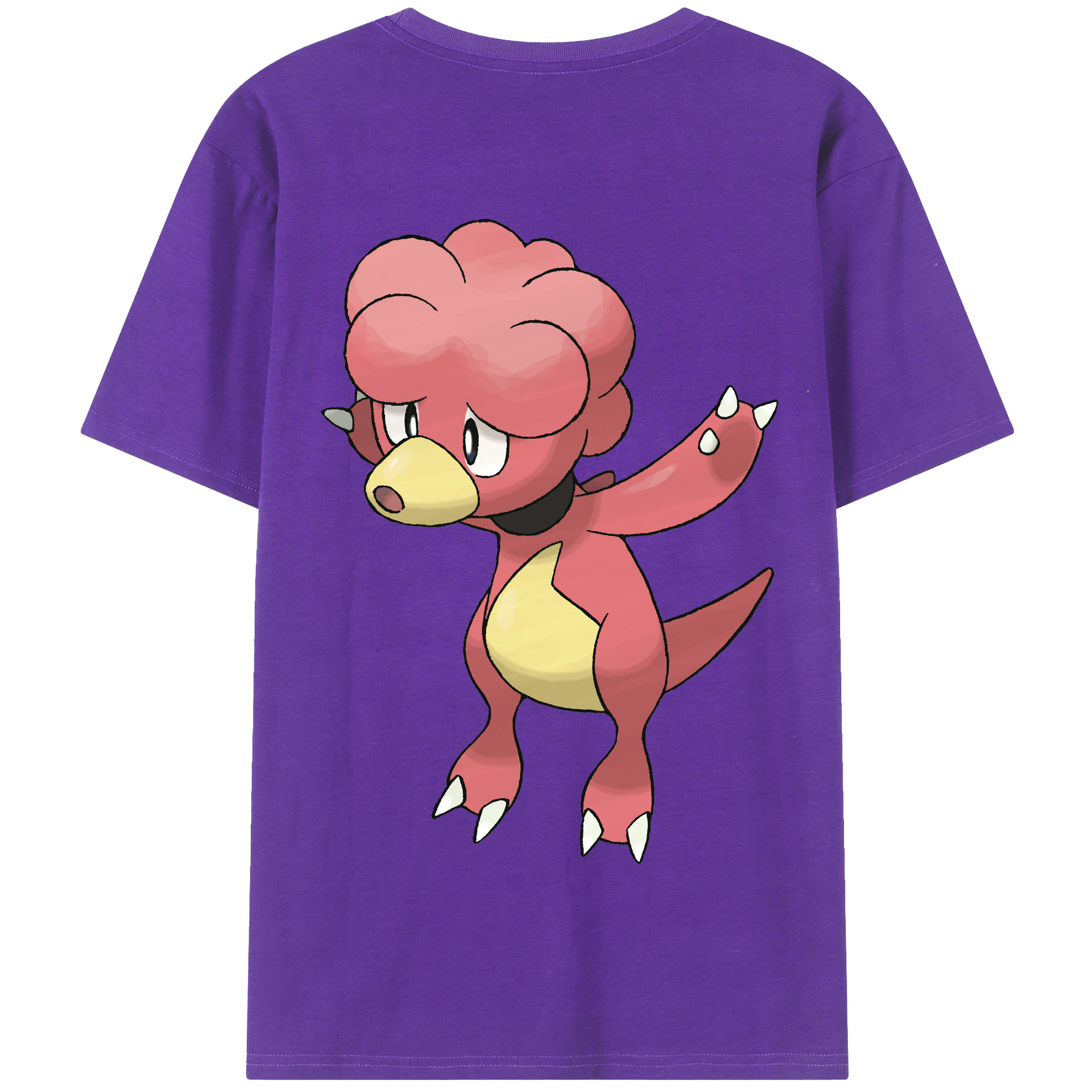（画像用） ポケットモンスター Pokémon 綿100％半袖Tシャツ（背面プリント）