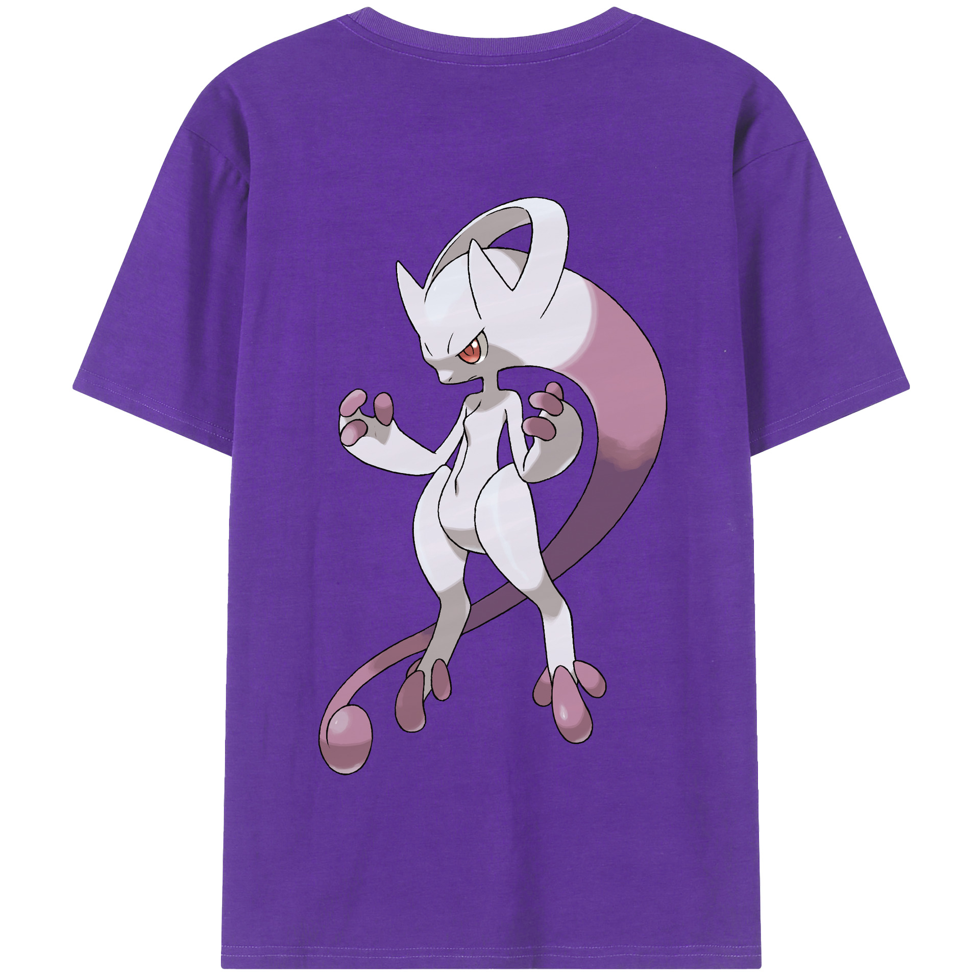（画像用） ポケットモンスター Pokémon 綿100％半袖Tシャツ（背面プリント）