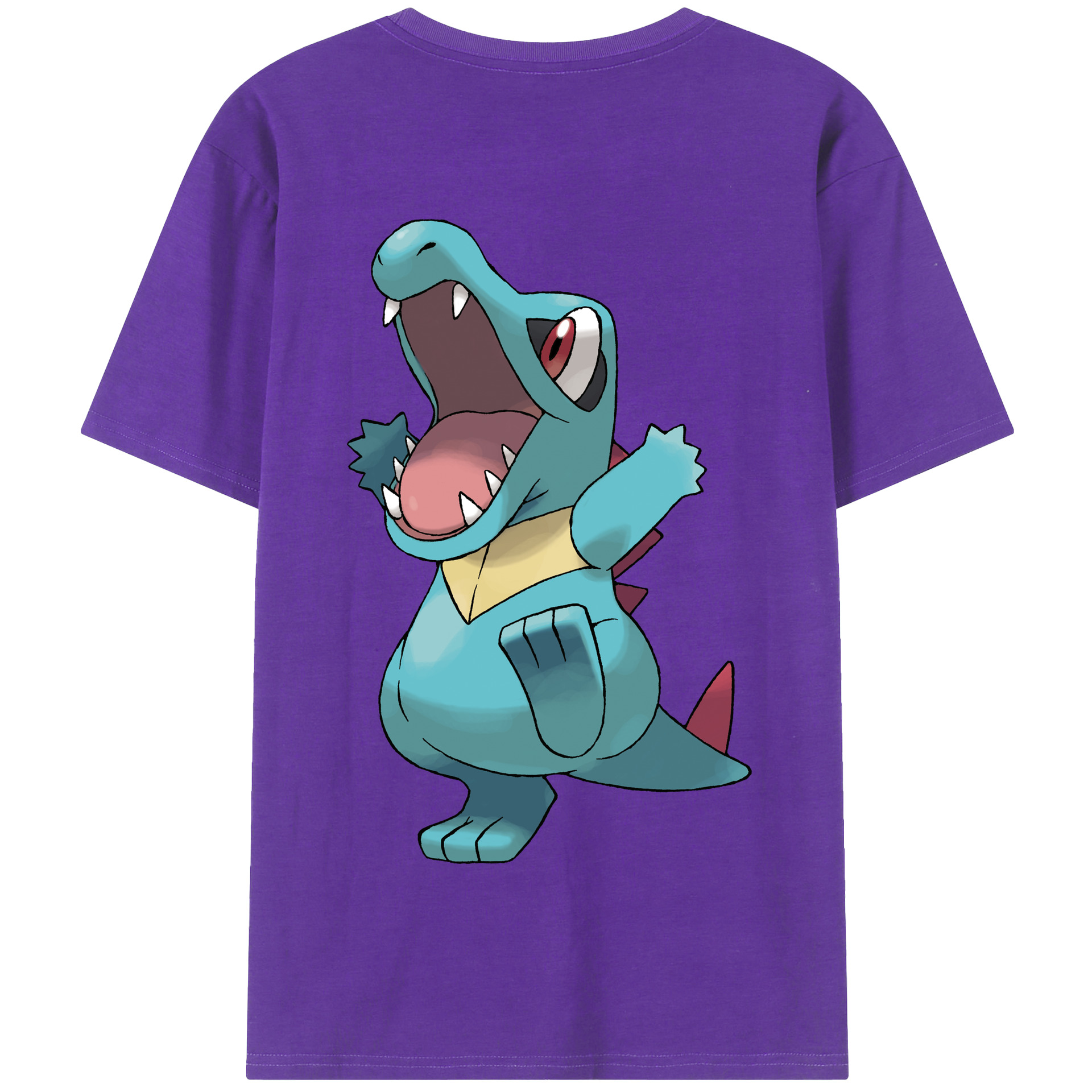 （画像用） ポケットモンスター Pokémon 綿100％半袖Tシャツ（背面プリント）