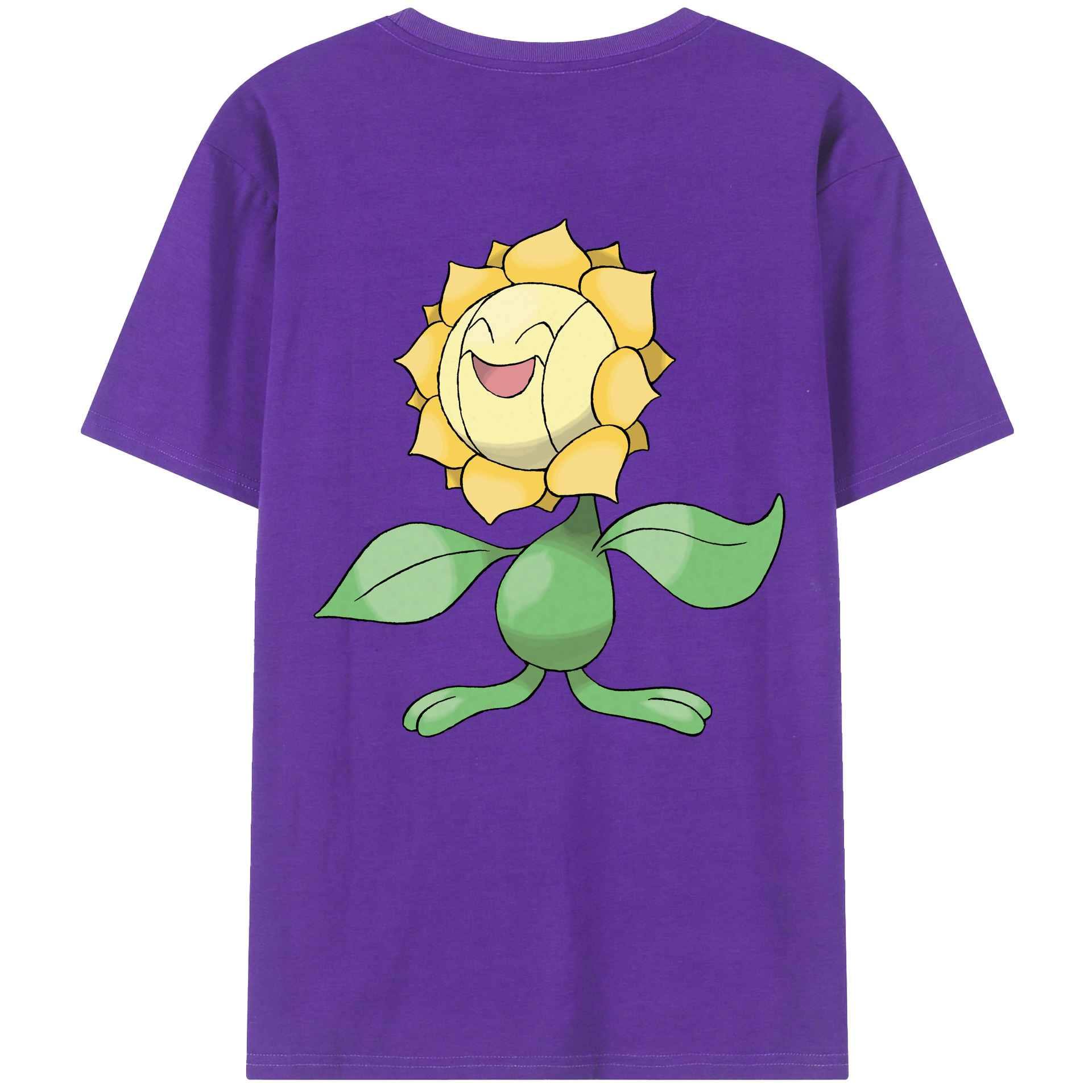 （画像用） ポケットモンスター Pokémon 綿100％半袖Tシャツ（背面プリント）