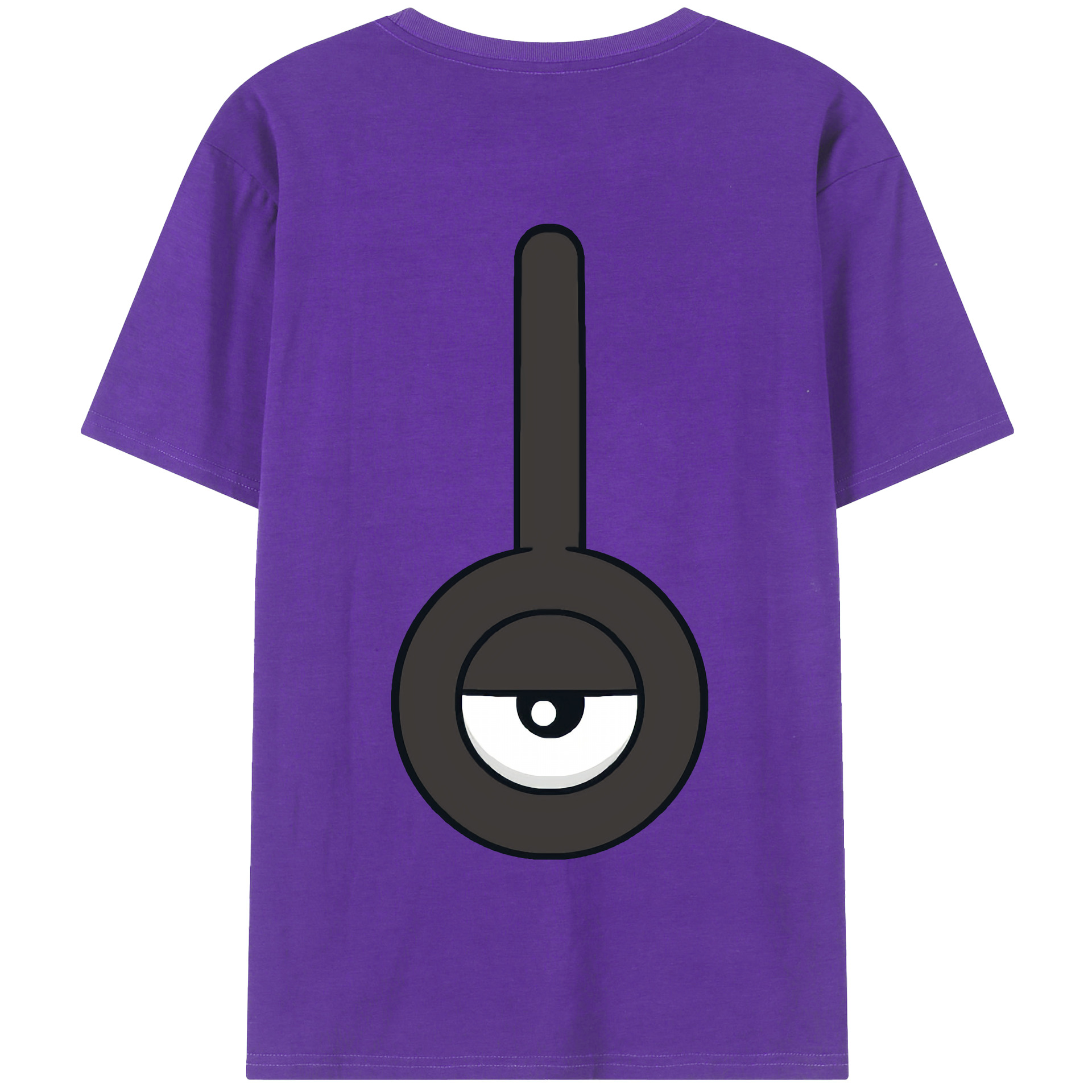 （画像用） ポケットモンスター Pokémon 綿100％半袖Tシャツ（背面プリント）