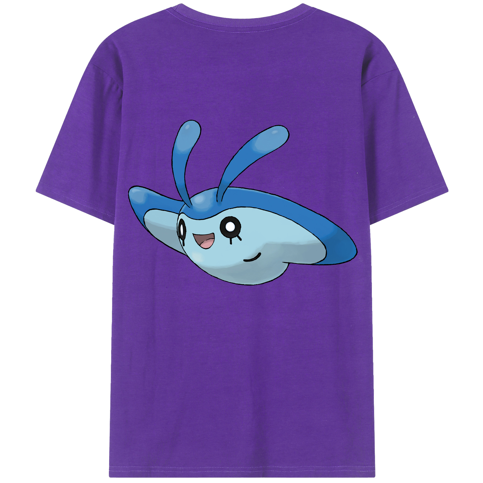 （画像用） ポケットモンスター Pokémon 綿100％半袖Tシャツ（背面プリント）