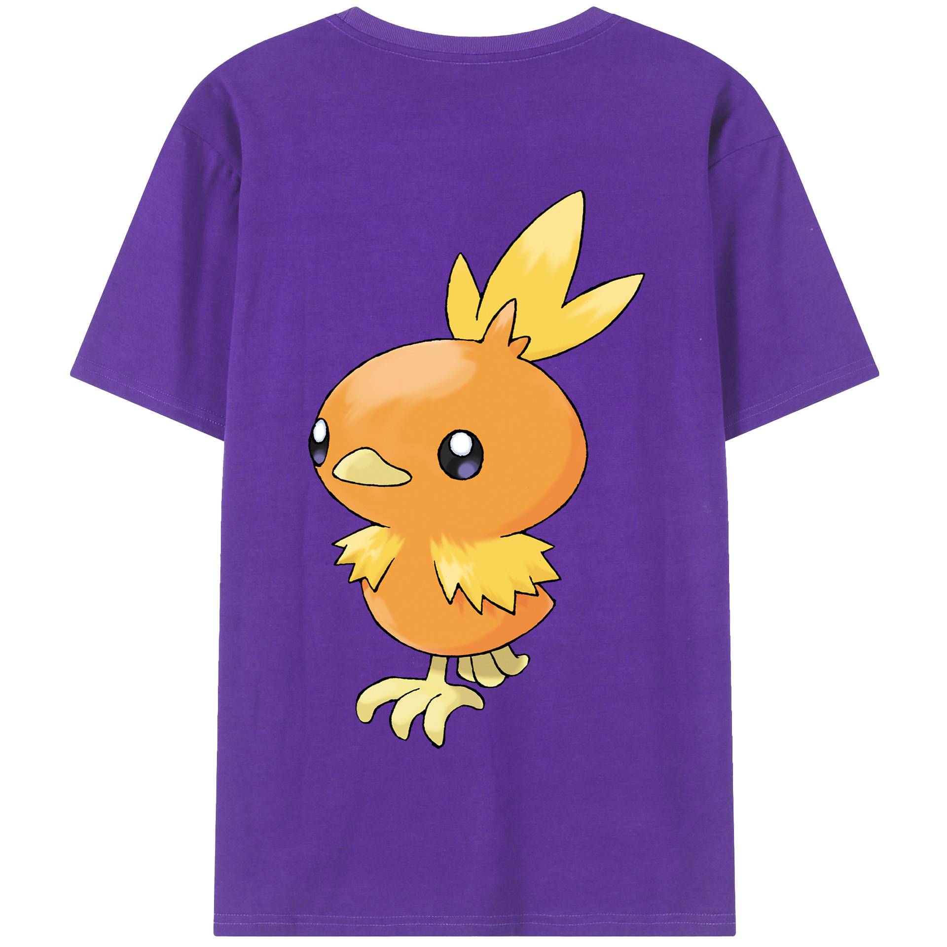 （画像用） ポケットモンスター Pokémon 綿100％半袖Tシャツ（背面プリント）