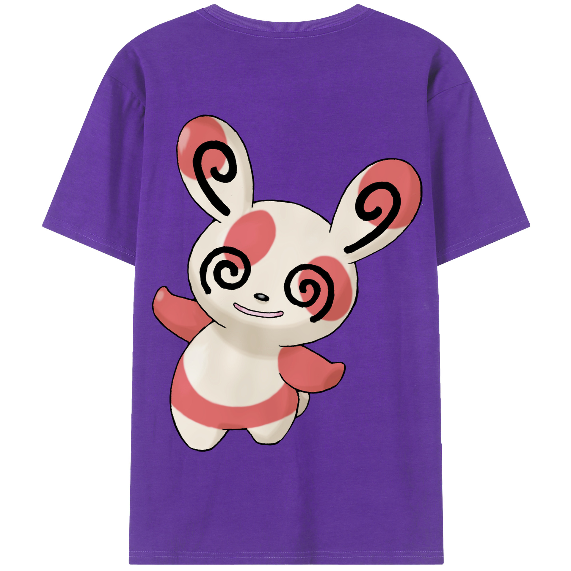 （画像用） ポケットモンスター Pokémon 綿100％半袖Tシャツ（背面プリント）
