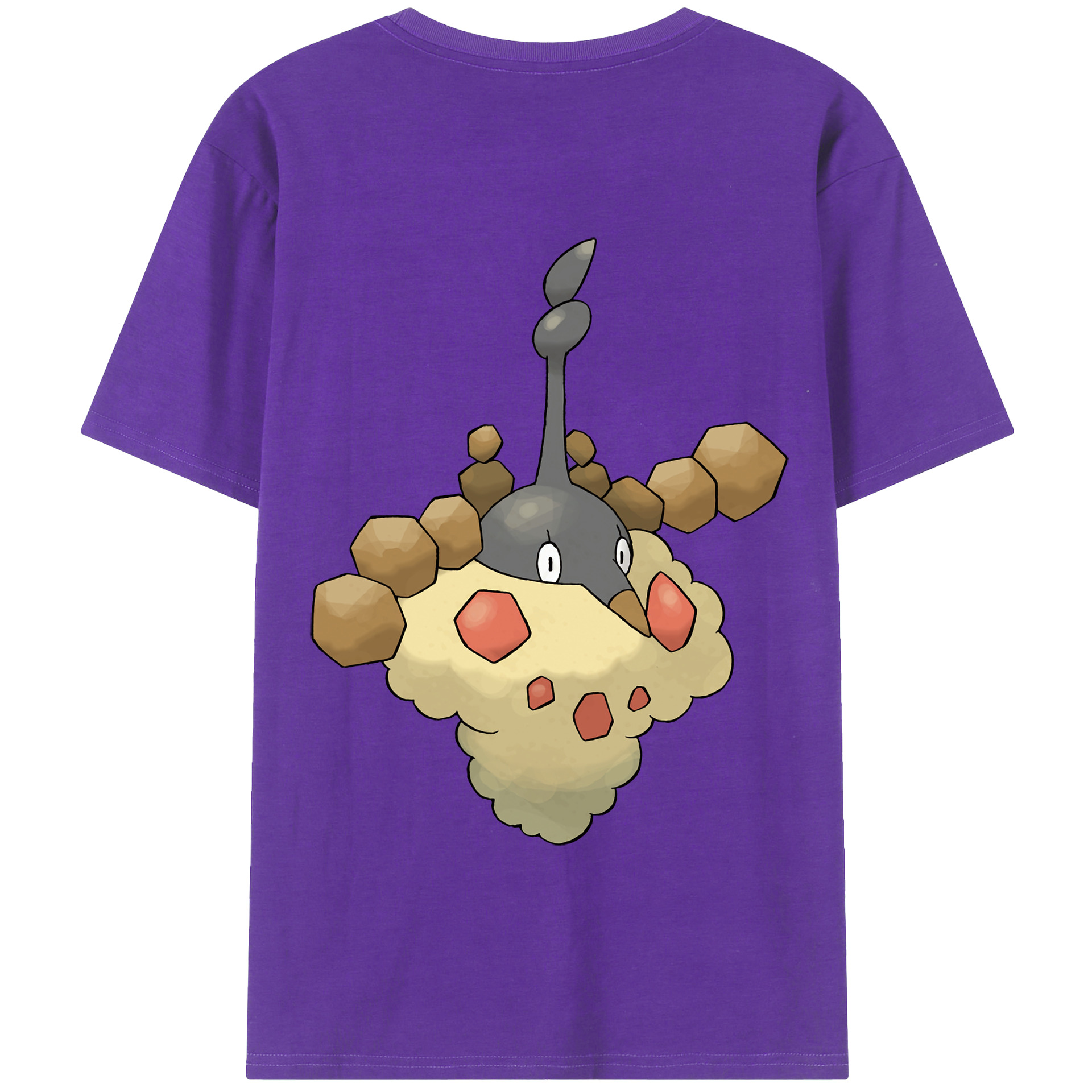 （画像用） ポケットモンスター Pokémon 綿100％半袖Tシャツ（背面プリント）