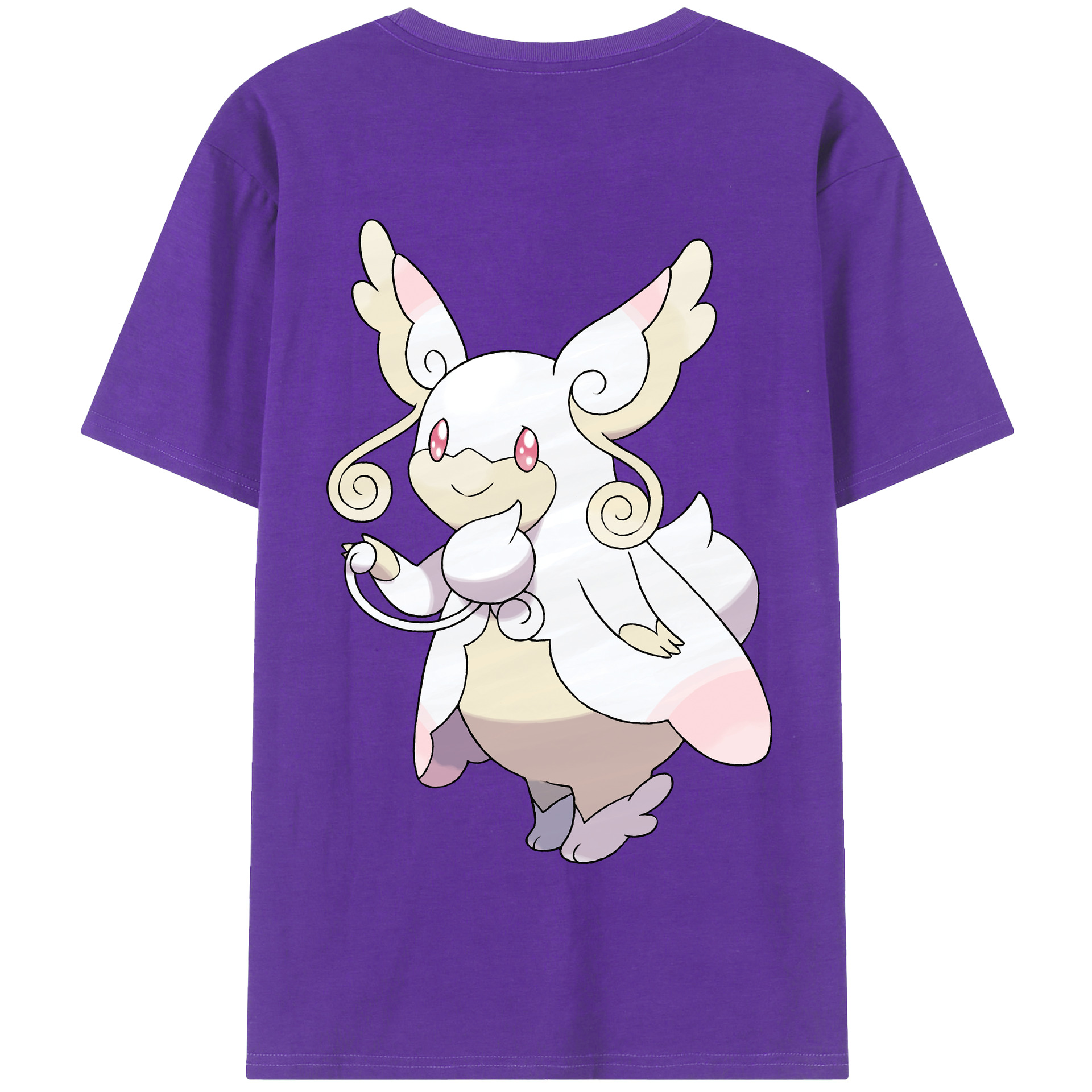 （画像用） ポケットモンスター Pokémon 綿100％半袖Tシャツ（背面プリント）