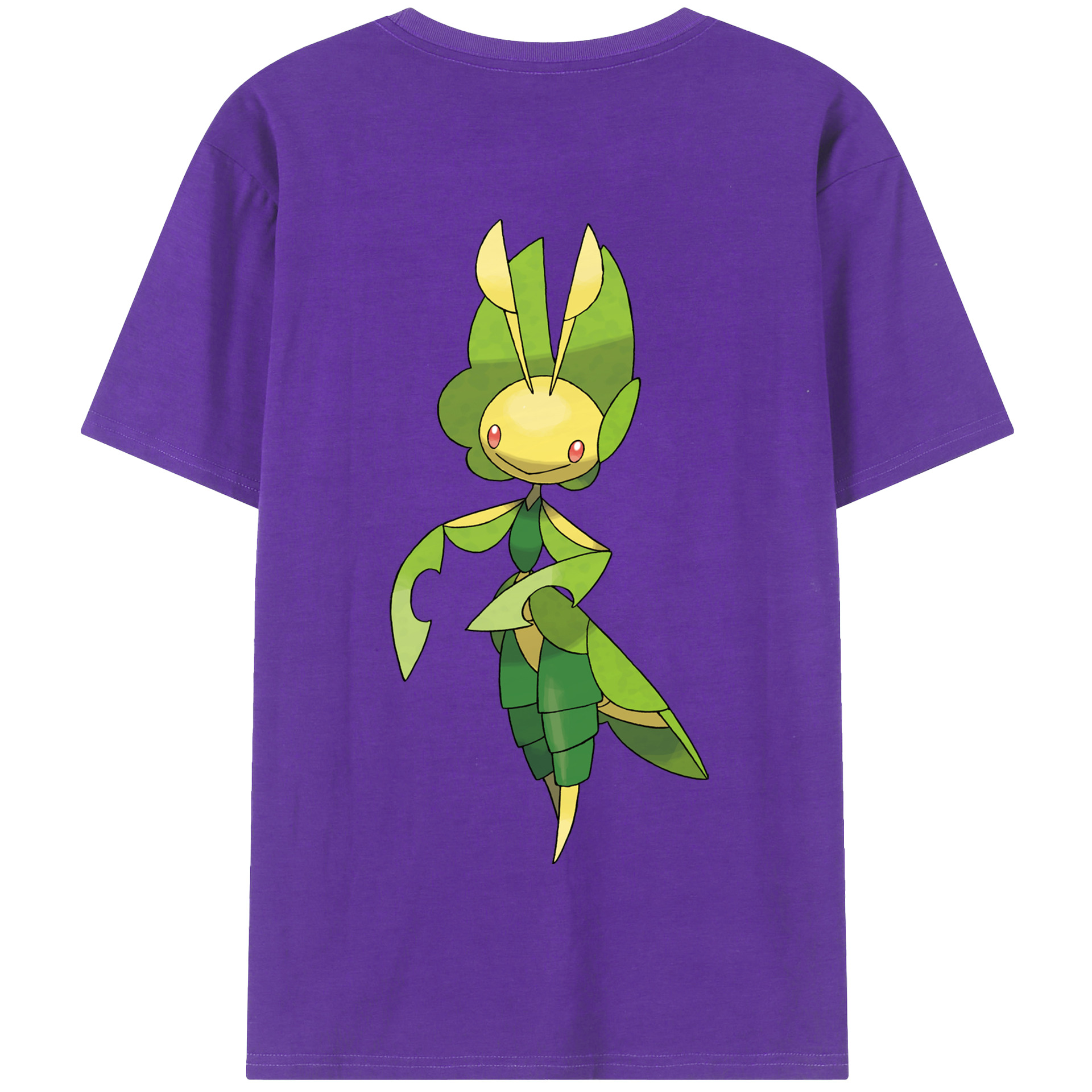 （画像用） ポケットモンスター Pokémon 綿100％半袖Tシャツ（背面プリント）