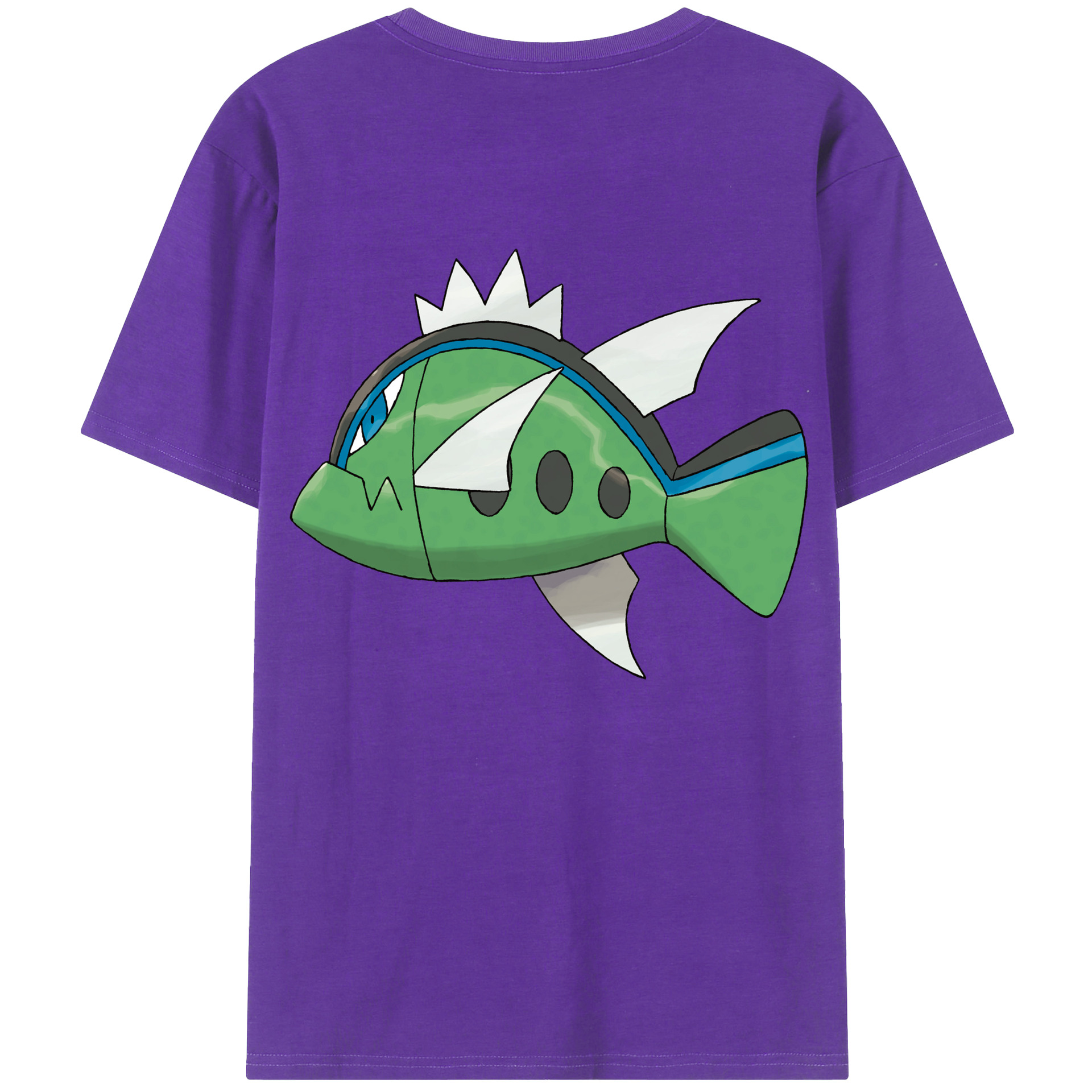 （画像用） ポケットモンスター Pokémon 綿100％半袖Tシャツ（背面プリント）