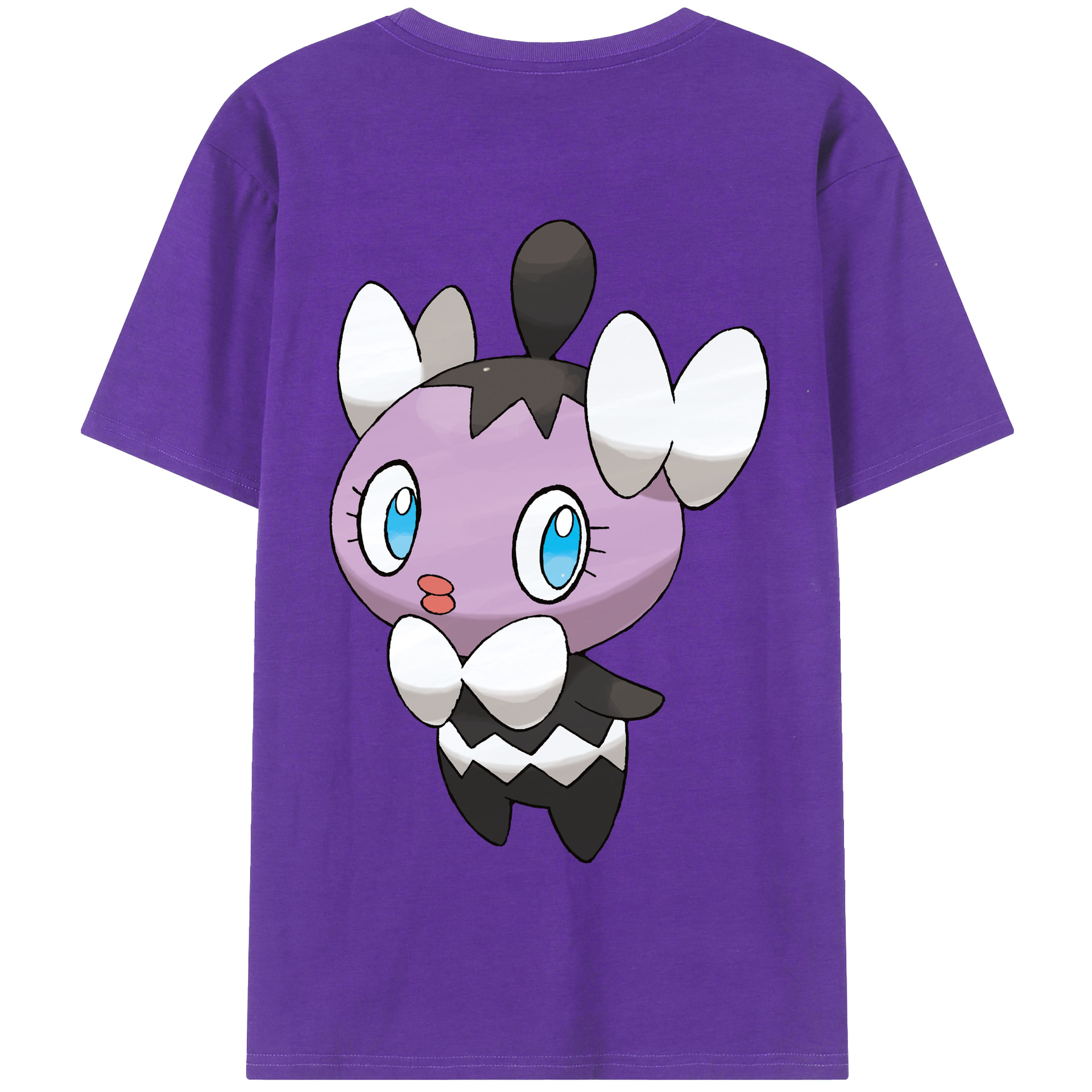 （画像用） ポケットモンスター Pokémon 綿100％半袖Tシャツ（背面プリント）