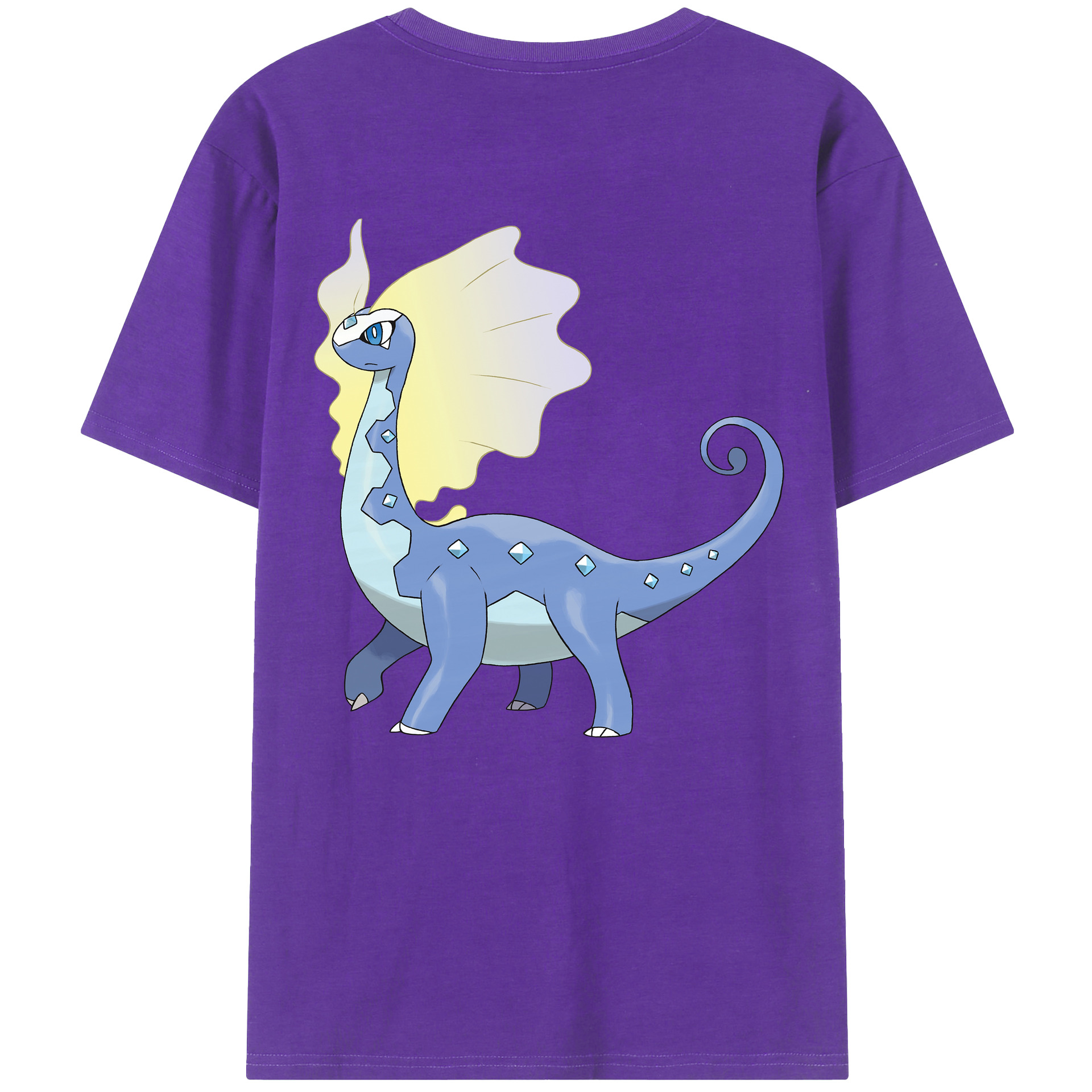 （画像用） ポケットモンスター Pokémon 綿100％半袖Tシャツ（背面プリント）