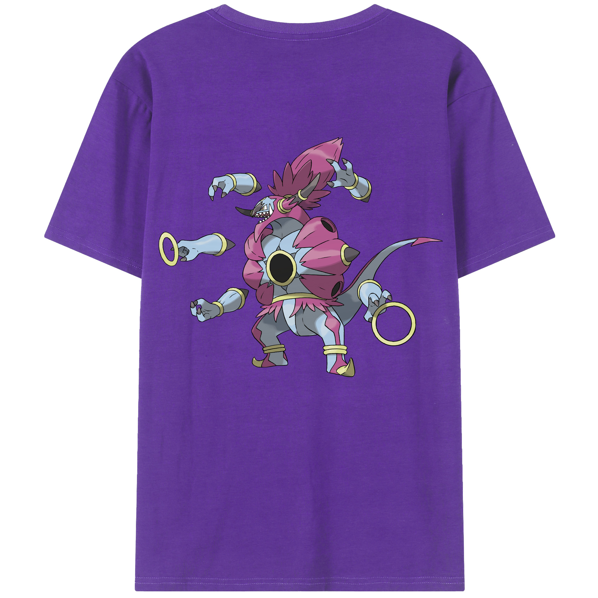 （画像用） ポケットモンスター Pokémon 綿100％半袖Tシャツ（背面プリント）