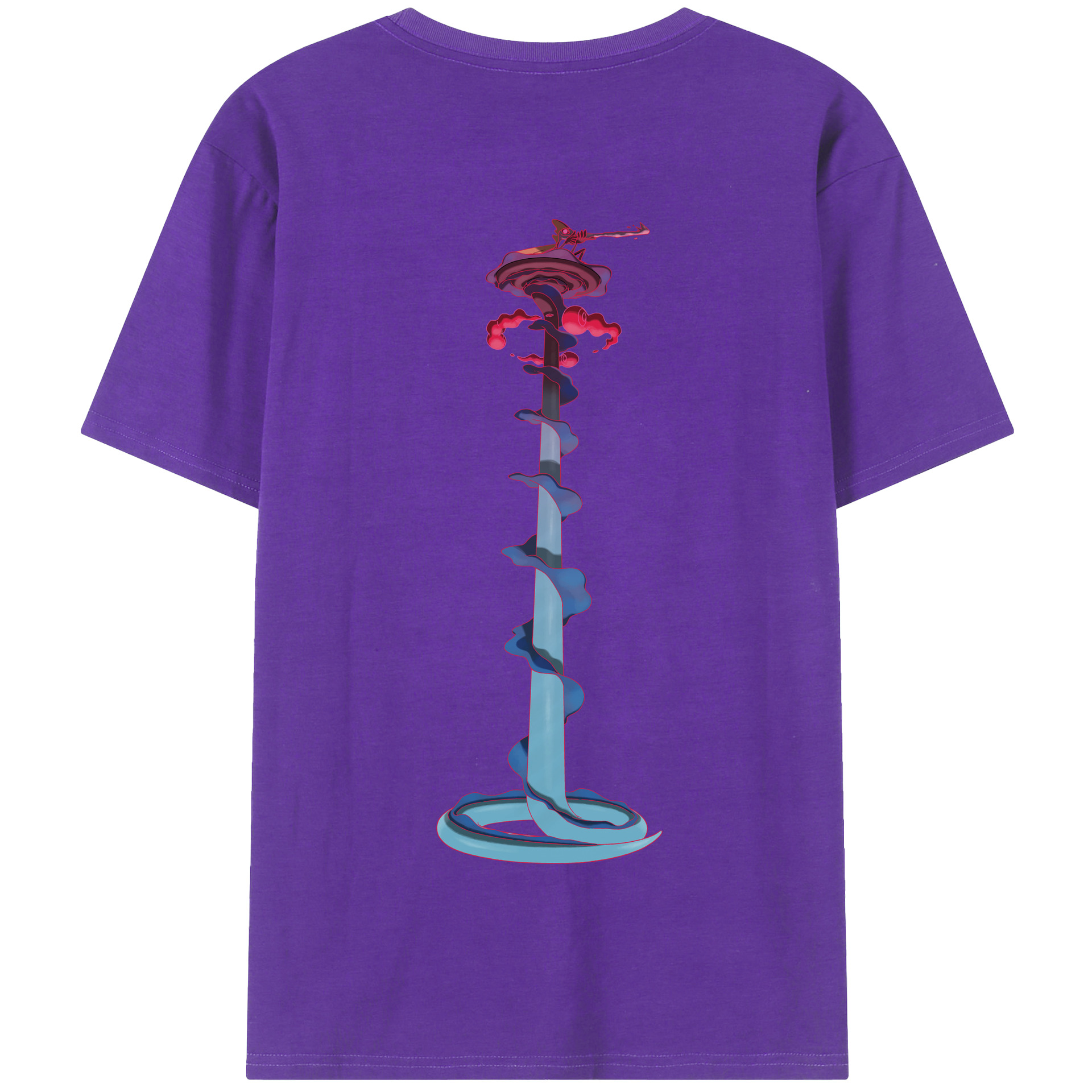 （画像用） ポケットモンスター Pokémon 綿100％半袖Tシャツ（背面プリント）
