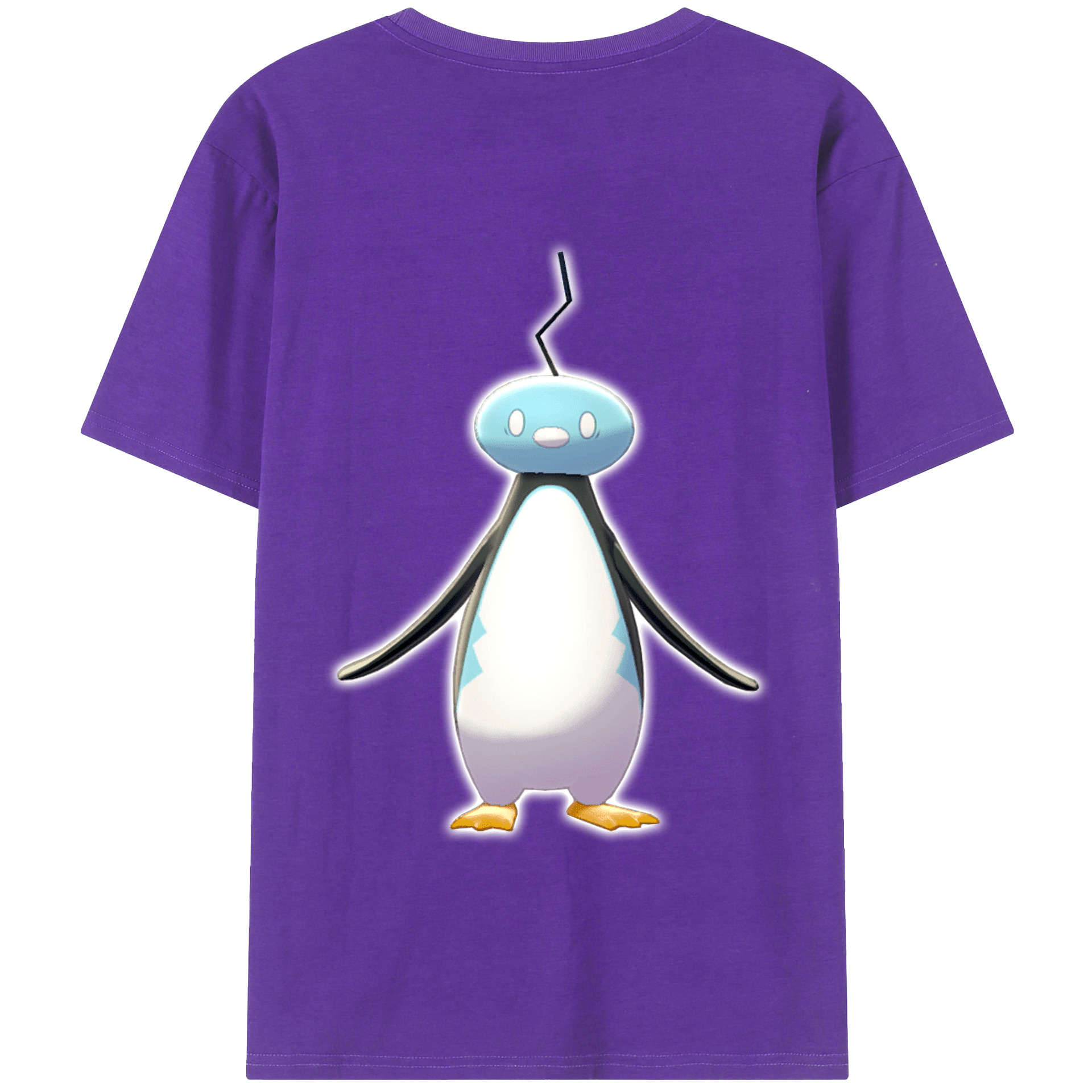 （画像用） ポケットモンスター Pokémon 綿100％半袖Tシャツ（背面プリント）