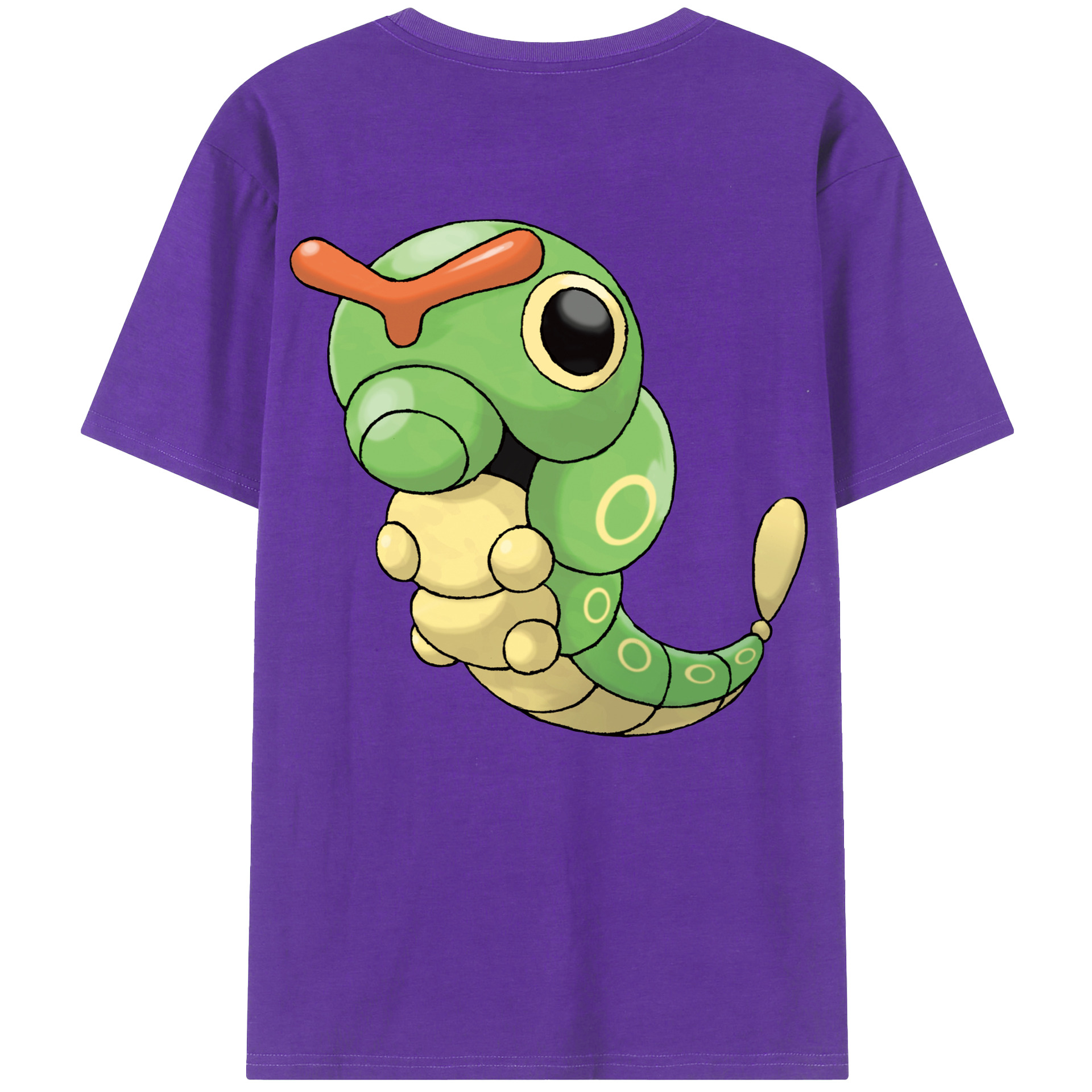 （画像用） ポケットモンスター Pokémon 綿100％半袖Tシャツ（背面プリント）