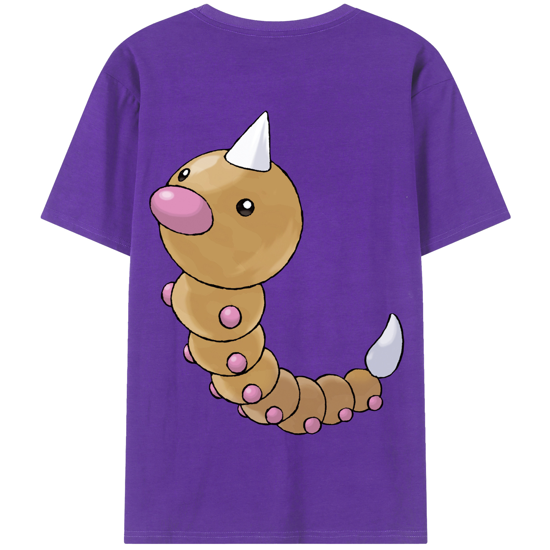 （画像用） ポケットモンスター Pokémon 綿100％半袖Tシャツ（背面プリント）
