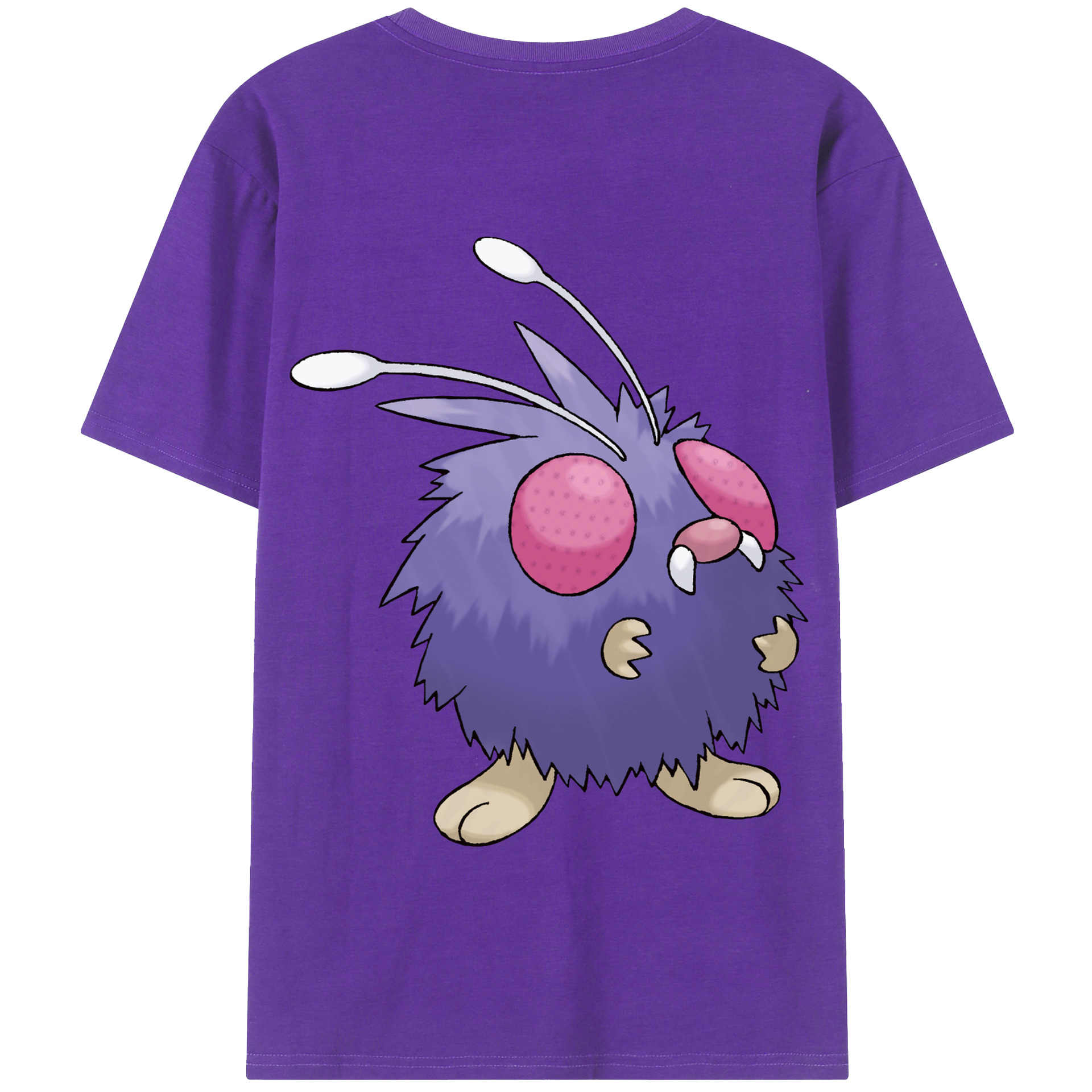 （画像用） ポケットモンスター Pokémon 綿100％半袖Tシャツ（背面プリント）