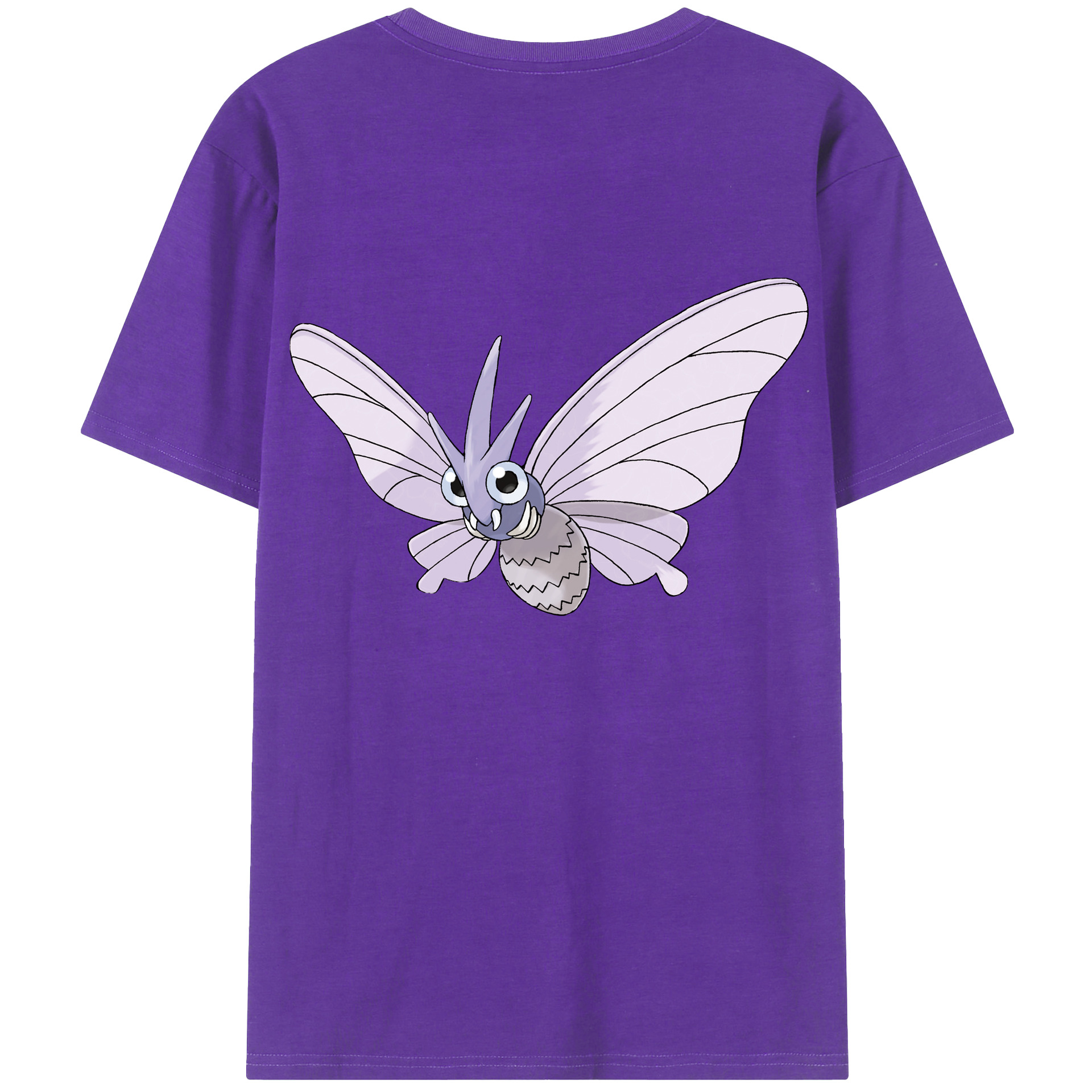 （画像用） ポケットモンスター Pokémon 綿100％半袖Tシャツ（背面プリント）