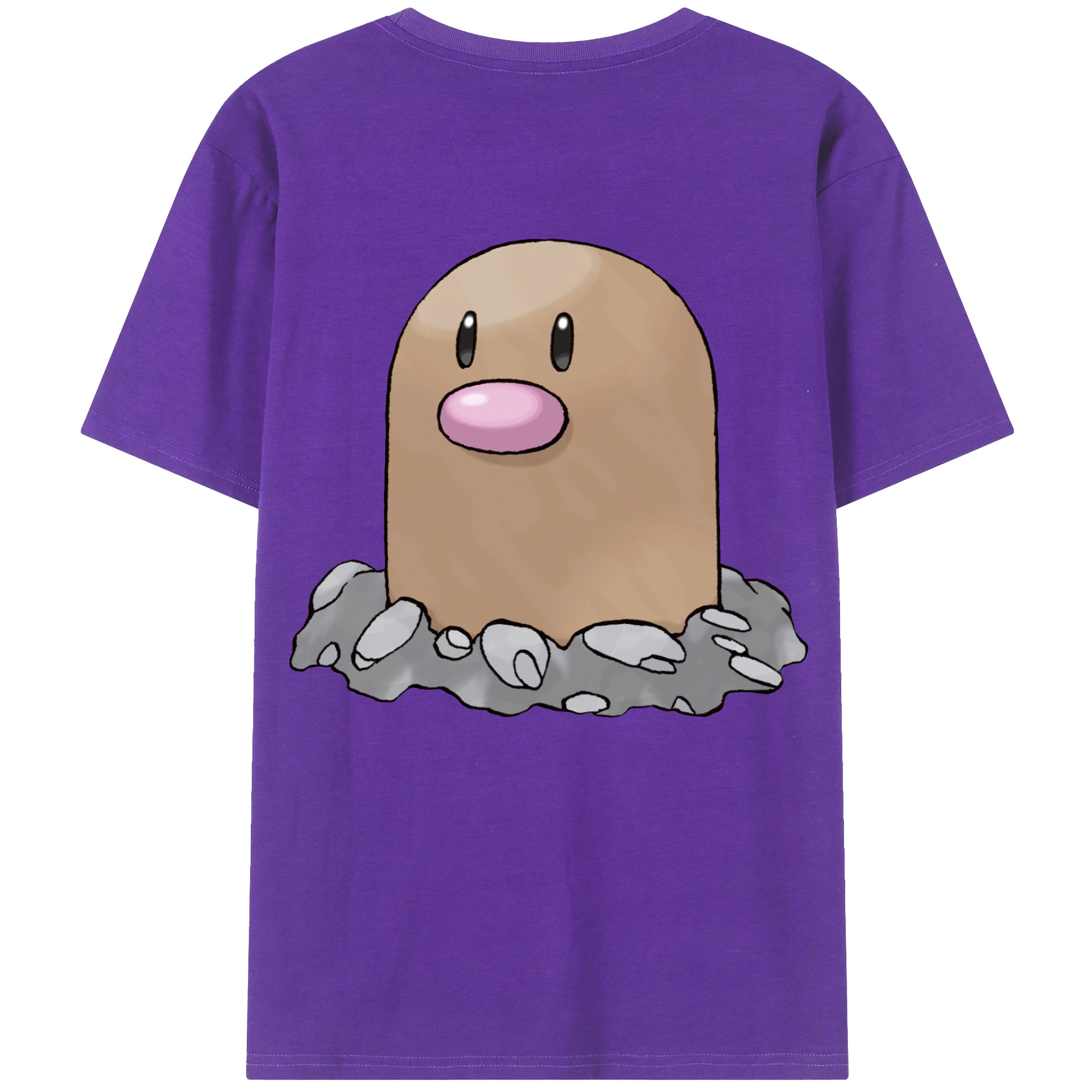 （画像用） ポケットモンスター Pokémon 綿100％半袖Tシャツ（背面プリント）