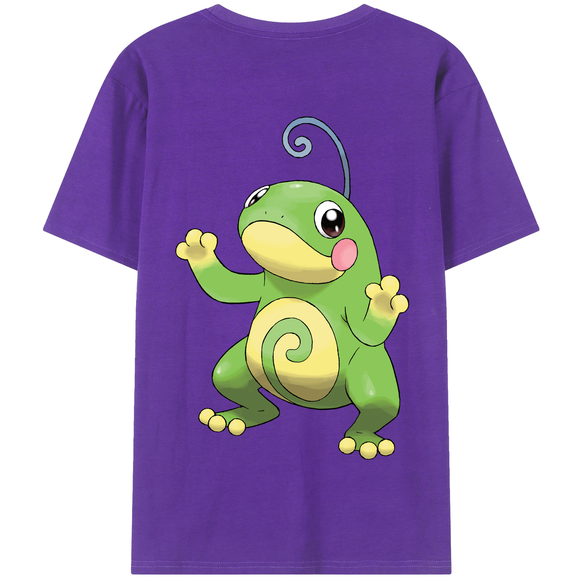 （画像用） ポケットモンスター Pokémon 綿100％半袖Tシャツ（背面プリント）