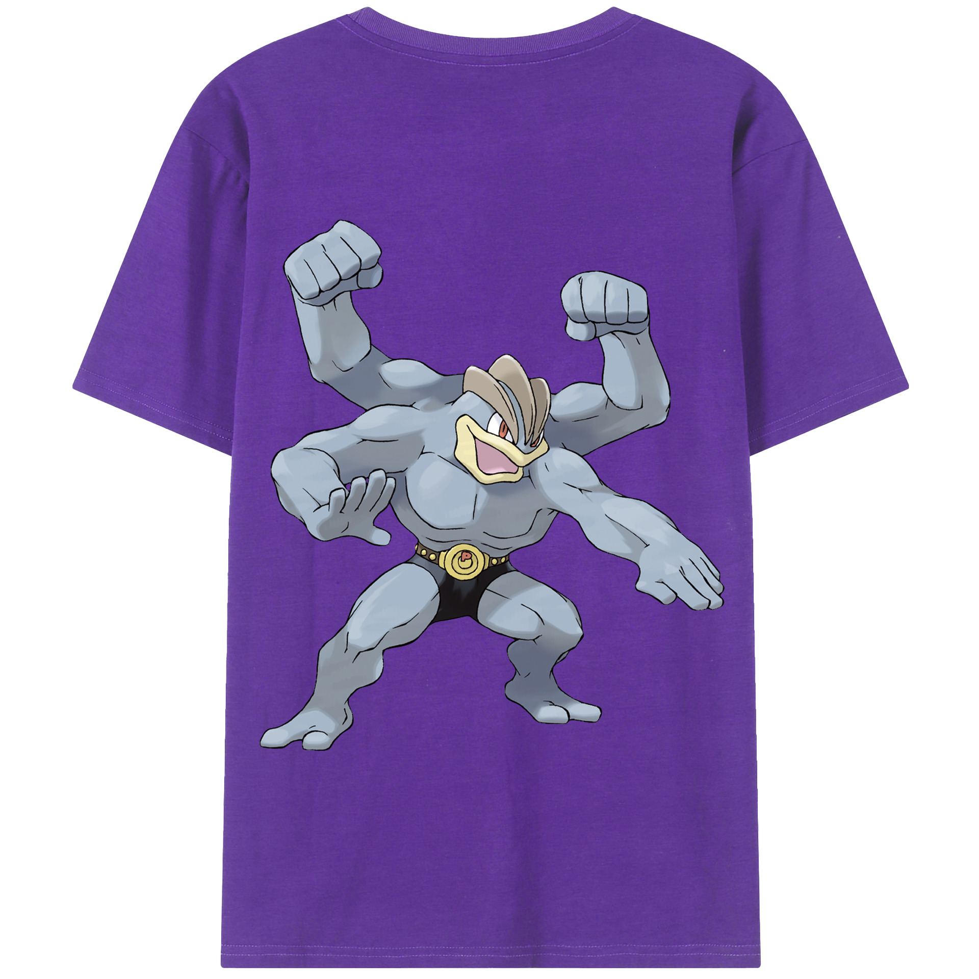 （画像用） ポケットモンスター Pokémon 綿100％半袖Tシャツ（背面プリント）