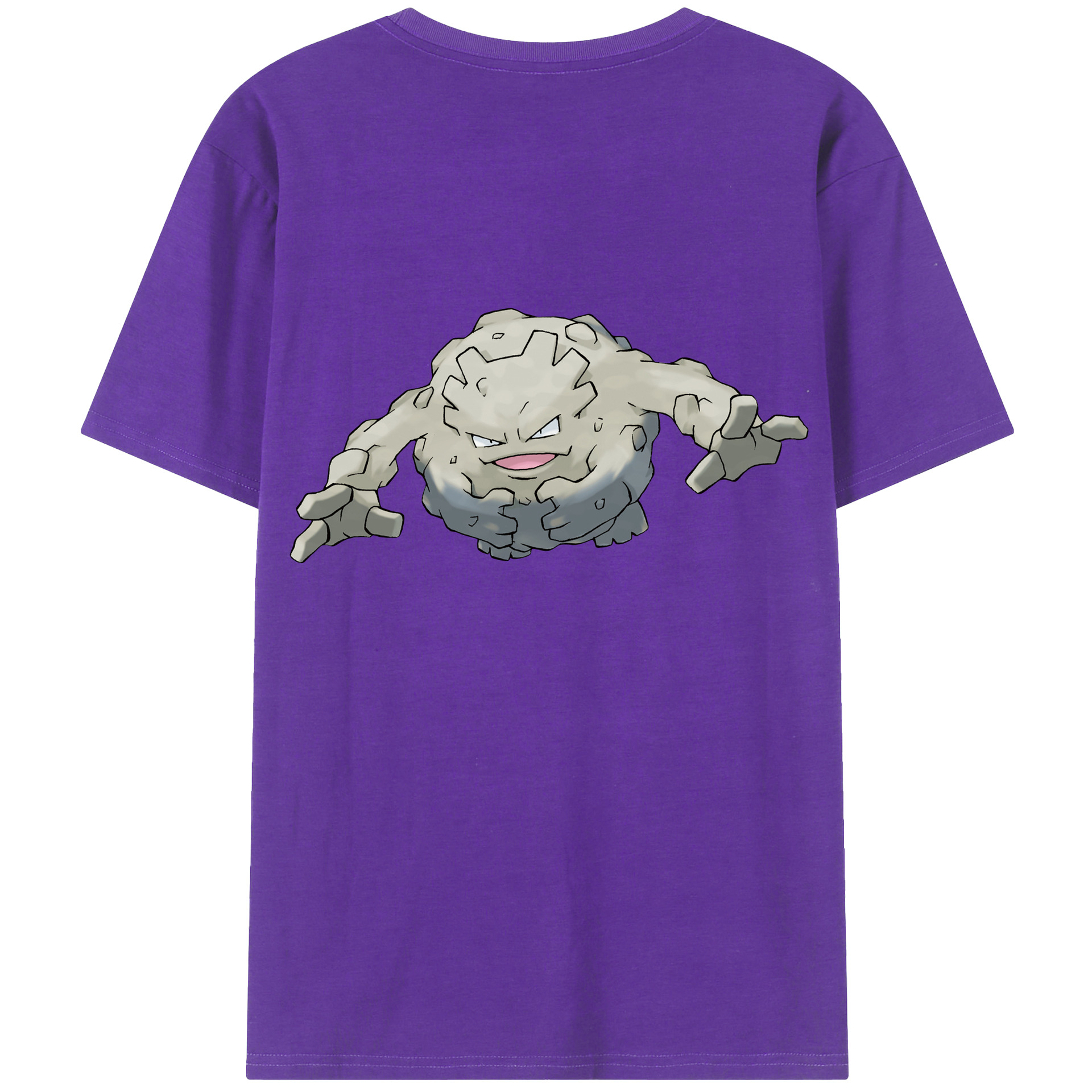 （画像用） ポケットモンスター Pokémon 綿100％半袖Tシャツ（背面プリント）