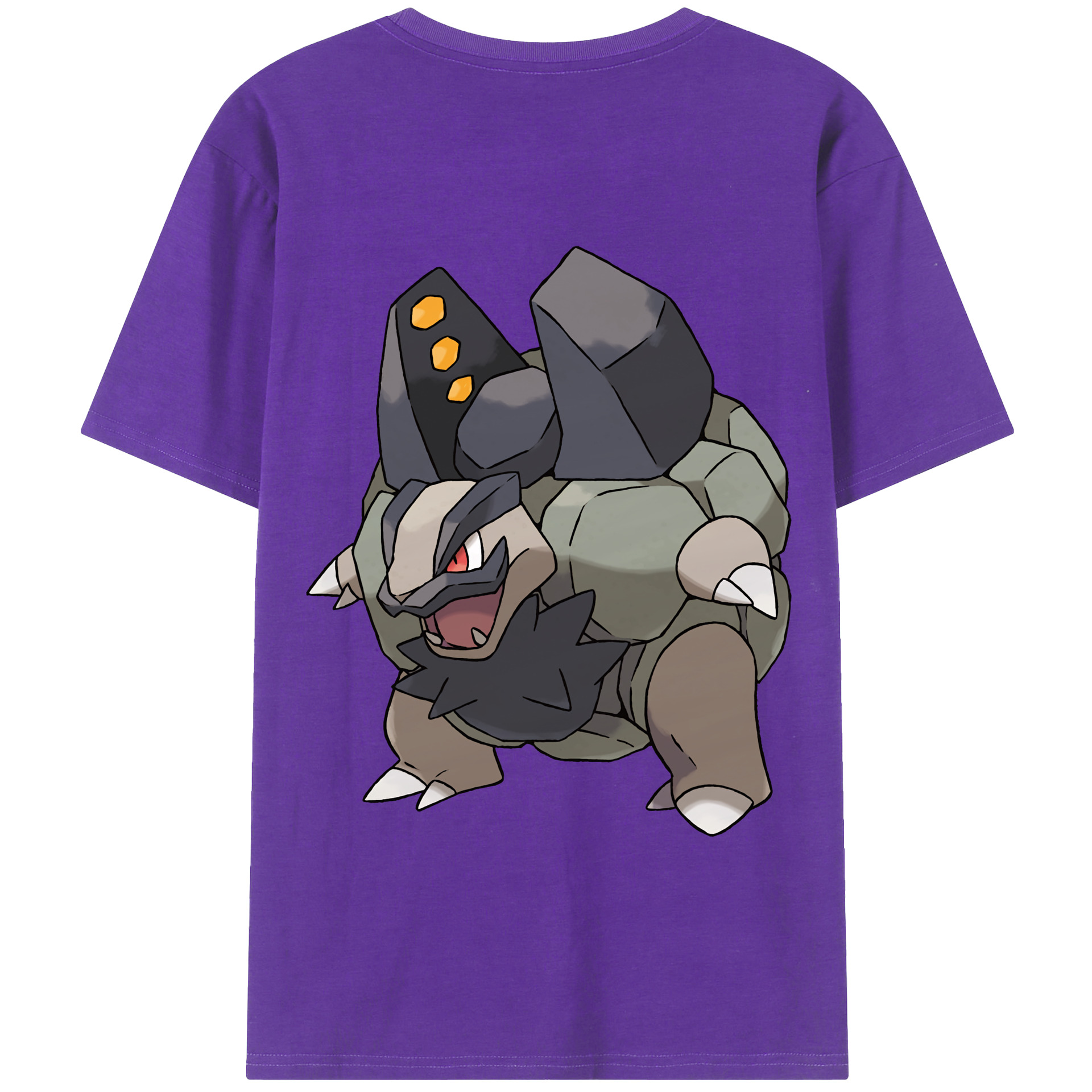 （画像用） ポケットモンスター Pokémon 綿100％半袖Tシャツ（背面プリント）