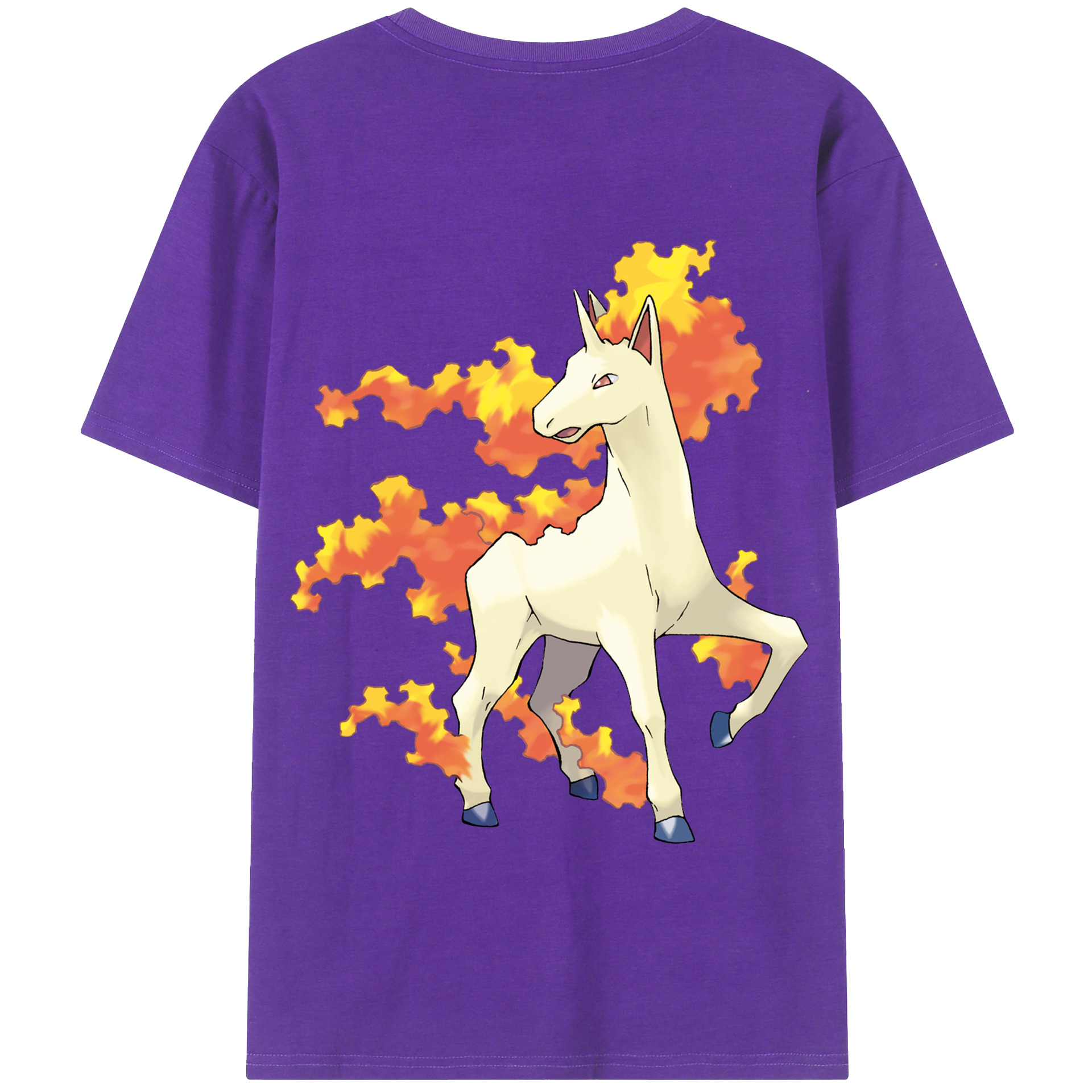 （画像用） ポケットモンスター Pokémon 綿100％半袖Tシャツ（背面プリント）