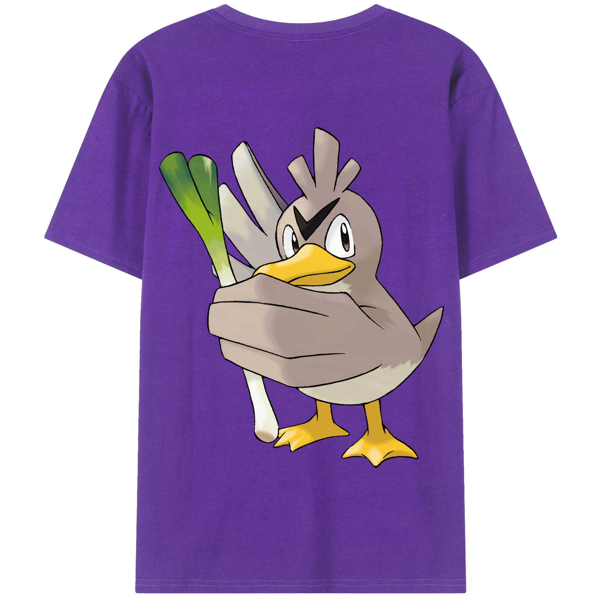 （画像用） ポケットモンスター Pokémon 綿100％半袖Tシャツ（背面プリント）